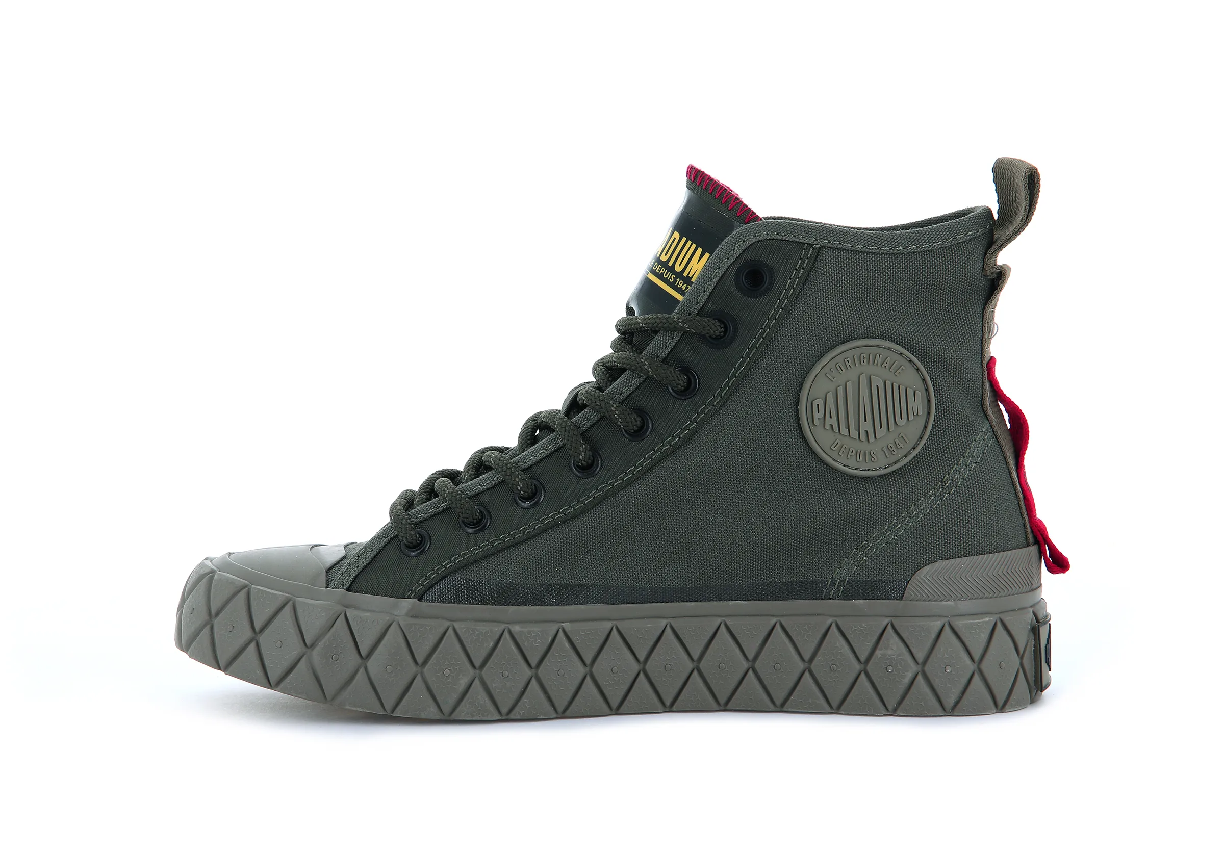 77179-309-M | PALLA ACE SUPPLY MID | OLIVE NIGHT sold by Palladium Boots product image thumbnail 4