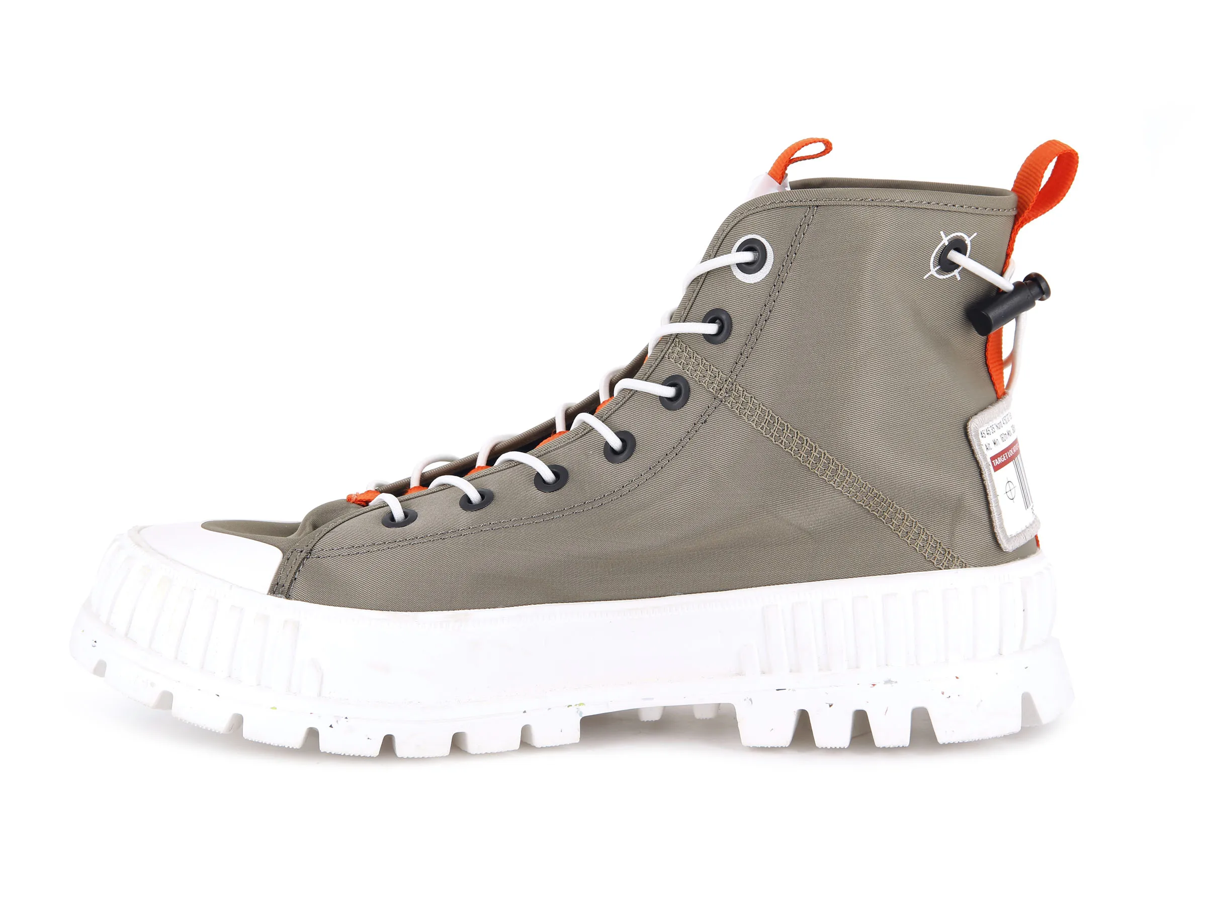 77354-308-M | PALLASHOCK MID TICKET TO EARTH | DUSKY GREEN sold by Palladium Boots product image thumbnail 4