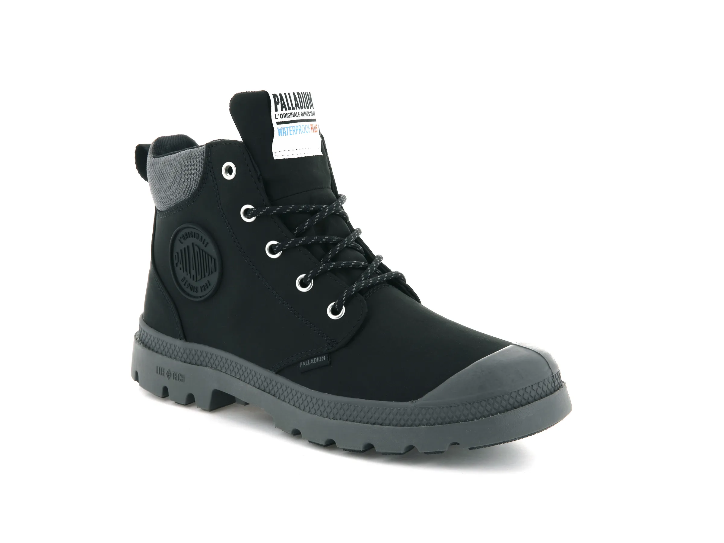 76259-008-M | PAMPA LITE + CUFF WP | BLACK sold by Palladium Boots product image thumbnail 2