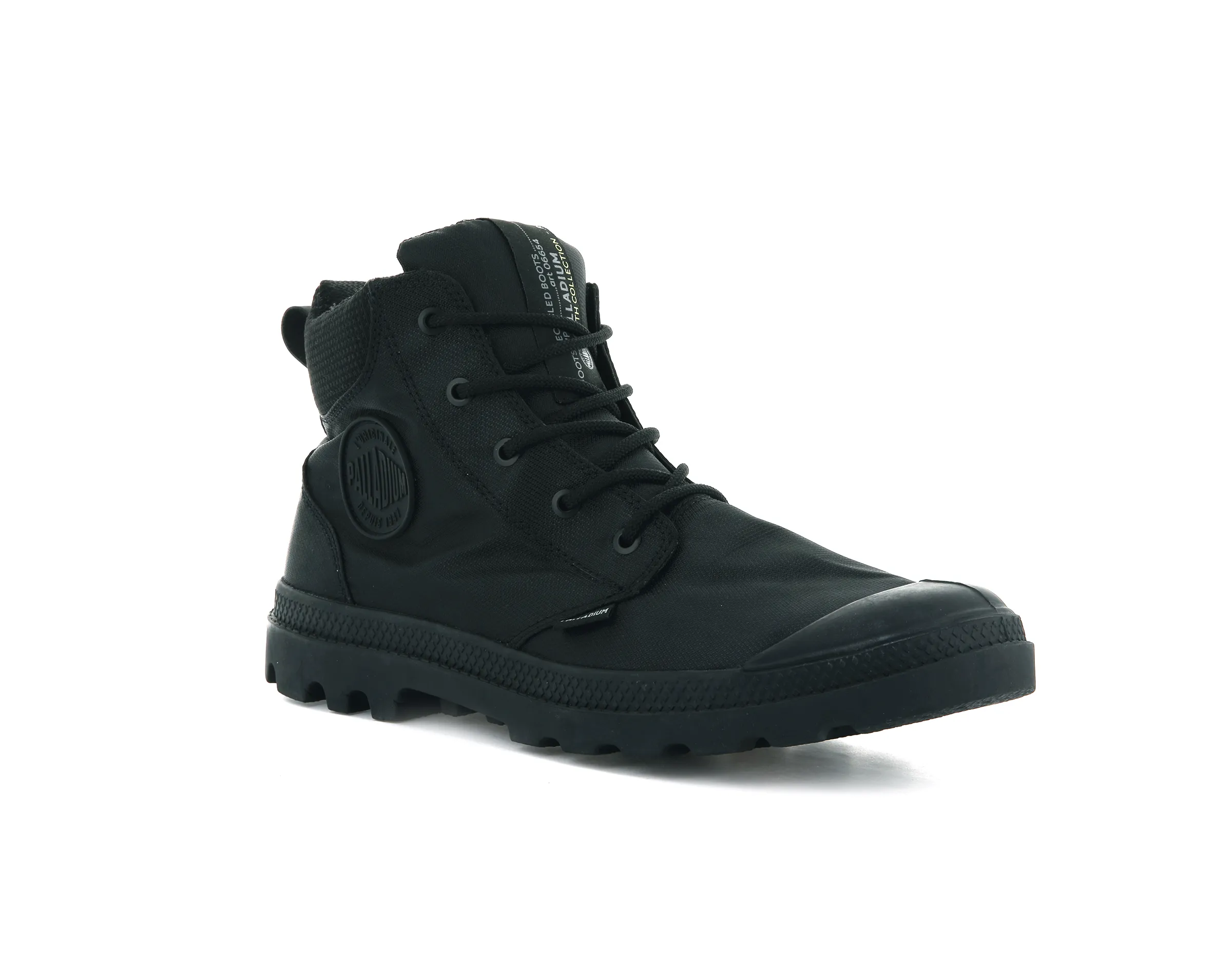 06654-001-M | PAMPA CUFF RECYCLE WP+ | BLACK/BLACK sold by Palladium Boots product image thumbnail 2
