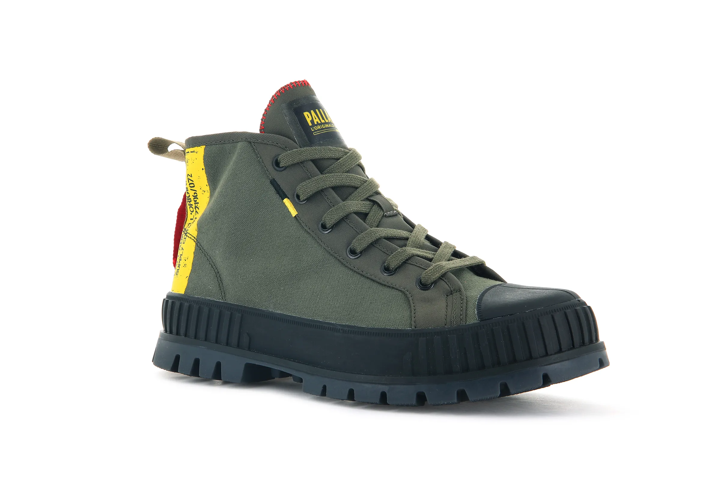 77196-309-M | PALLASHOCK SUPPLY HI | OLIVE NIGHT sold by Palladium Boots product image thumbnail 2