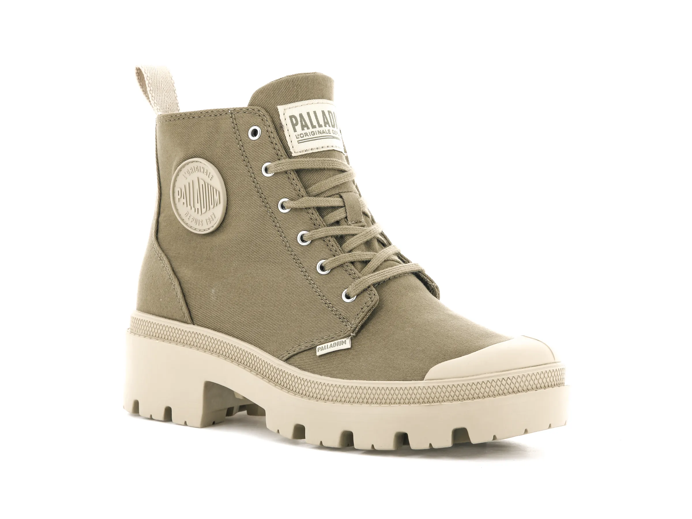 96907-204-M | PALLABASE TWILL | BUTTERNUT sold by Palladium Boots product image thumbnail 2