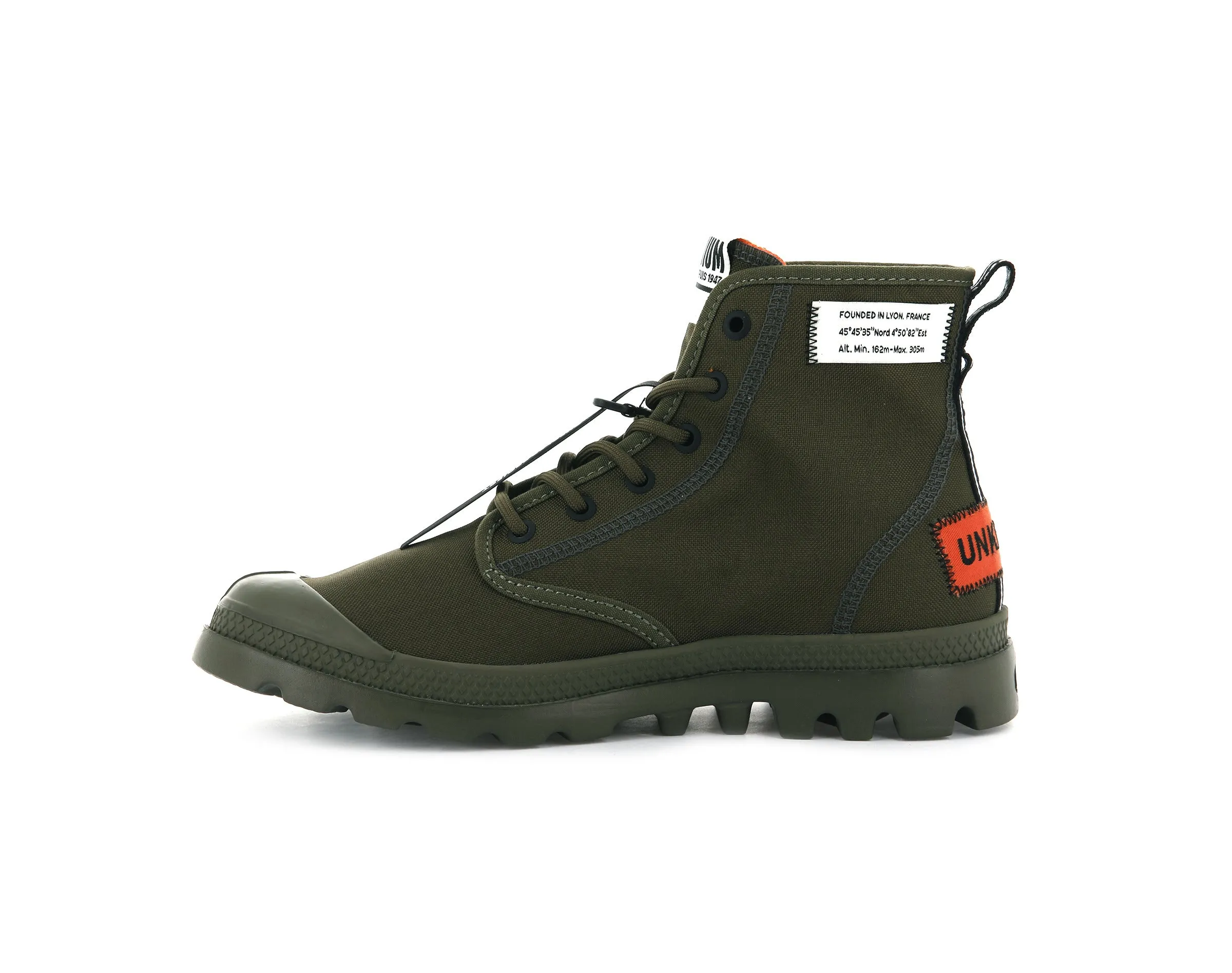 76639-307-M | PAMPA LITE OVERLAB | DARK OLIVE sold by Palladium Boots product image thumbnail 4