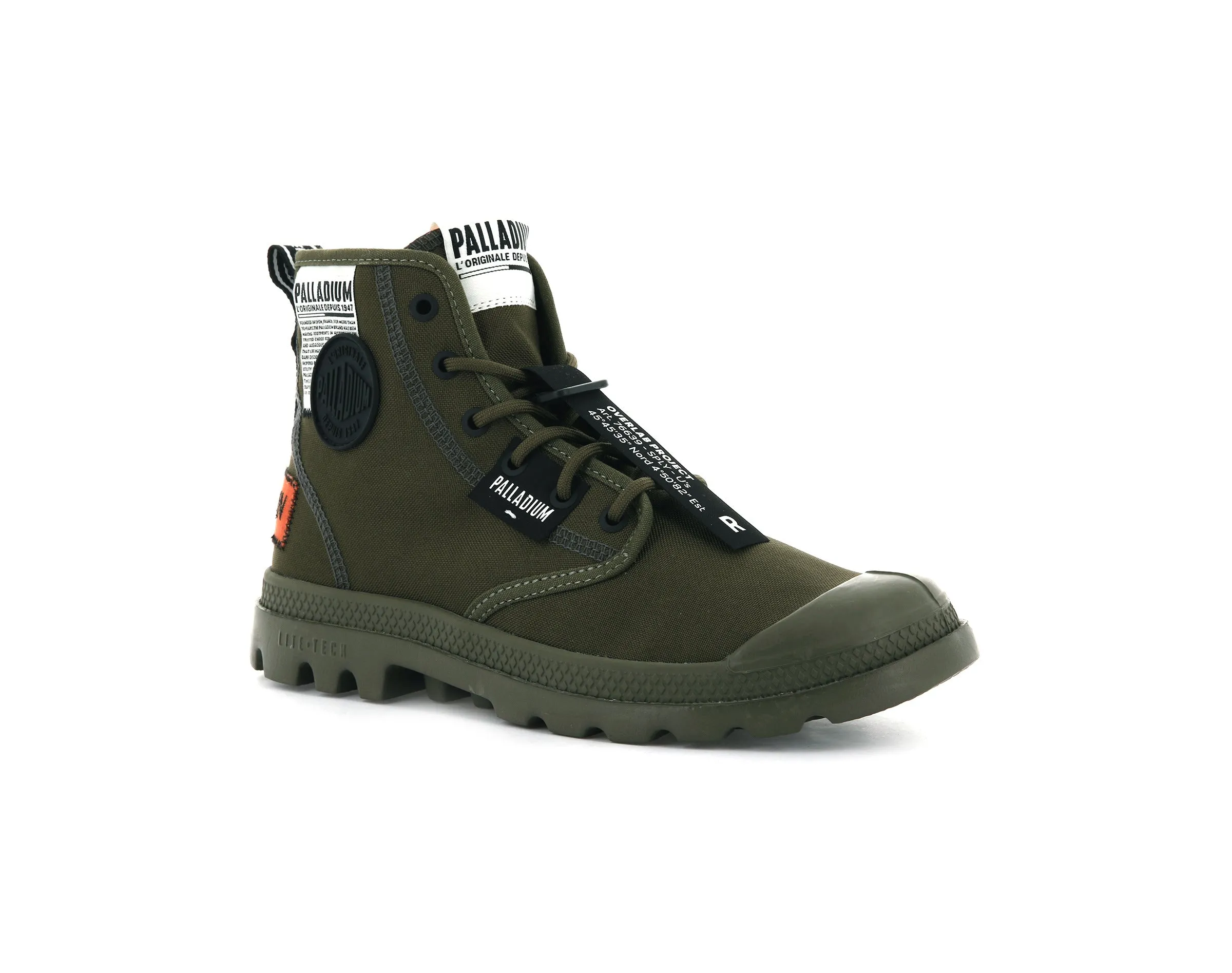 76639-307-M | PAMPA LITE OVERLAB | DARK OLIVE sold by Palladium Boots product image thumbnail 2