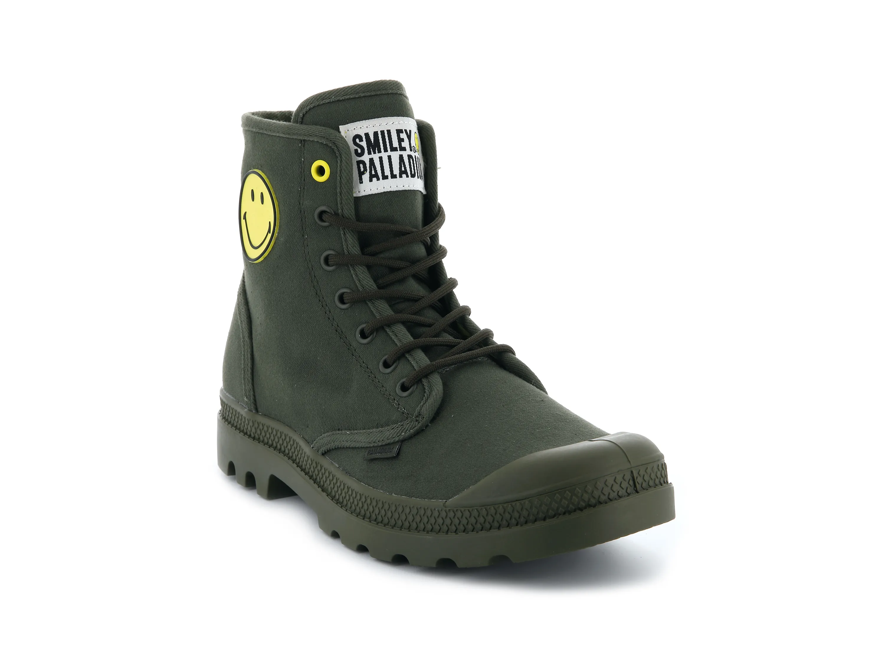 76074-325-M | PAMPA SMILEY FEST BAG | OLIVE NIGHT sold by Palladium Boots product image thumbnail 2