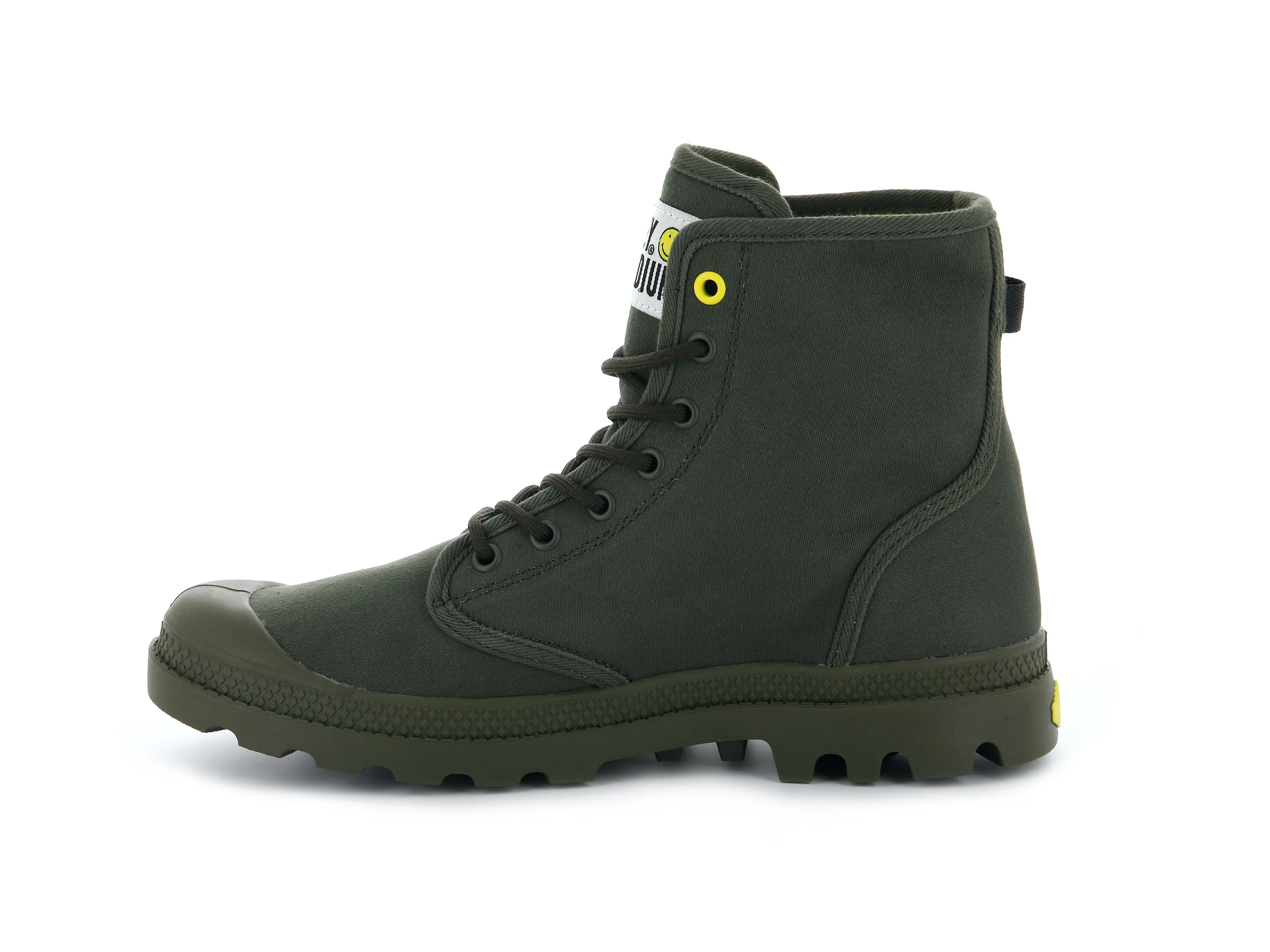76074-325-M | PAMPA SMILEY FEST BAG | OLIVE NIGHT sold by Palladium Boots product image thumbnail 4