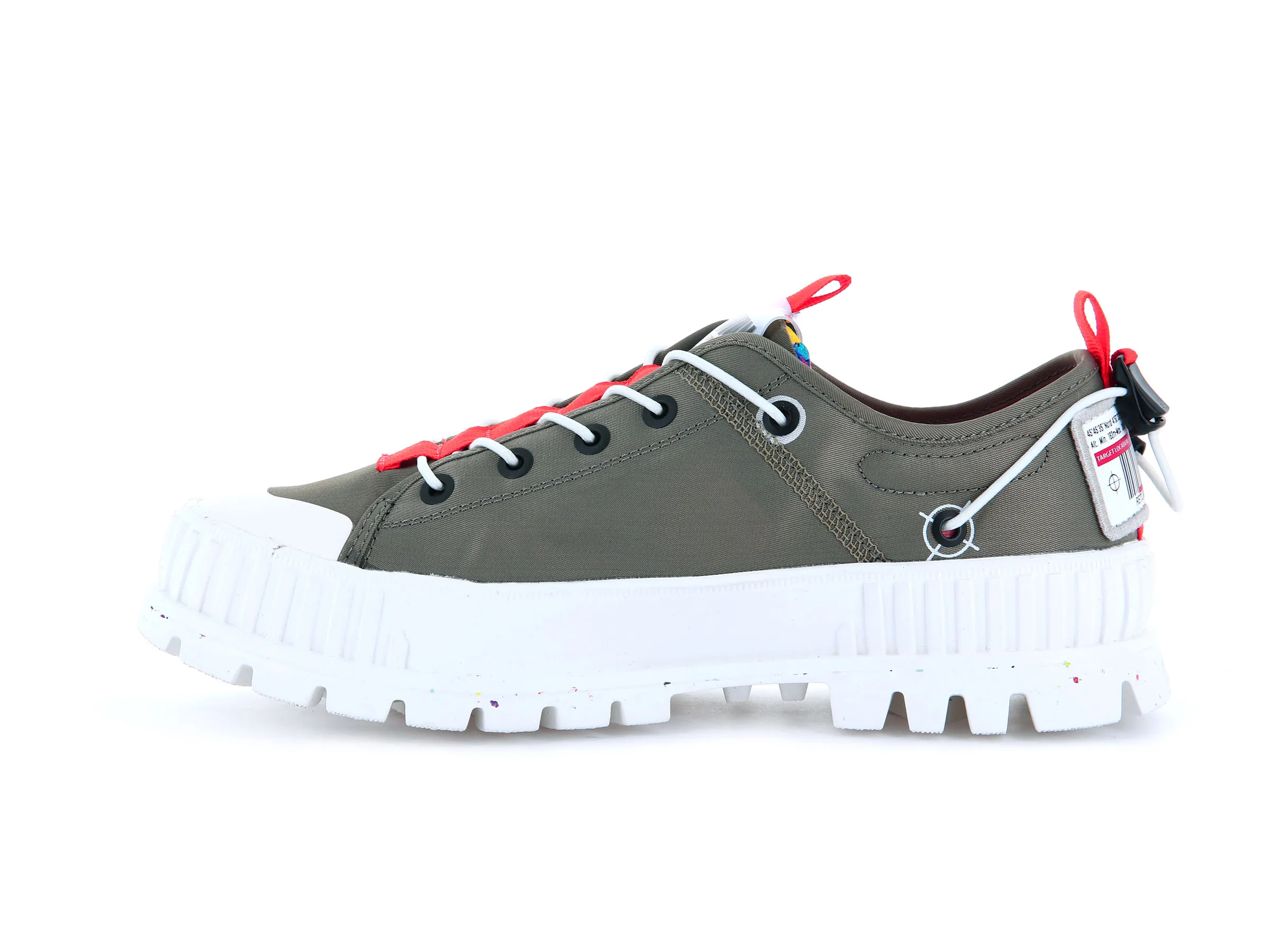 77351-308-M | PALLASHOCK LO TICKET TO EARTH | DUSKY GREEN sold by Palladium Boots product image thumbnail 4