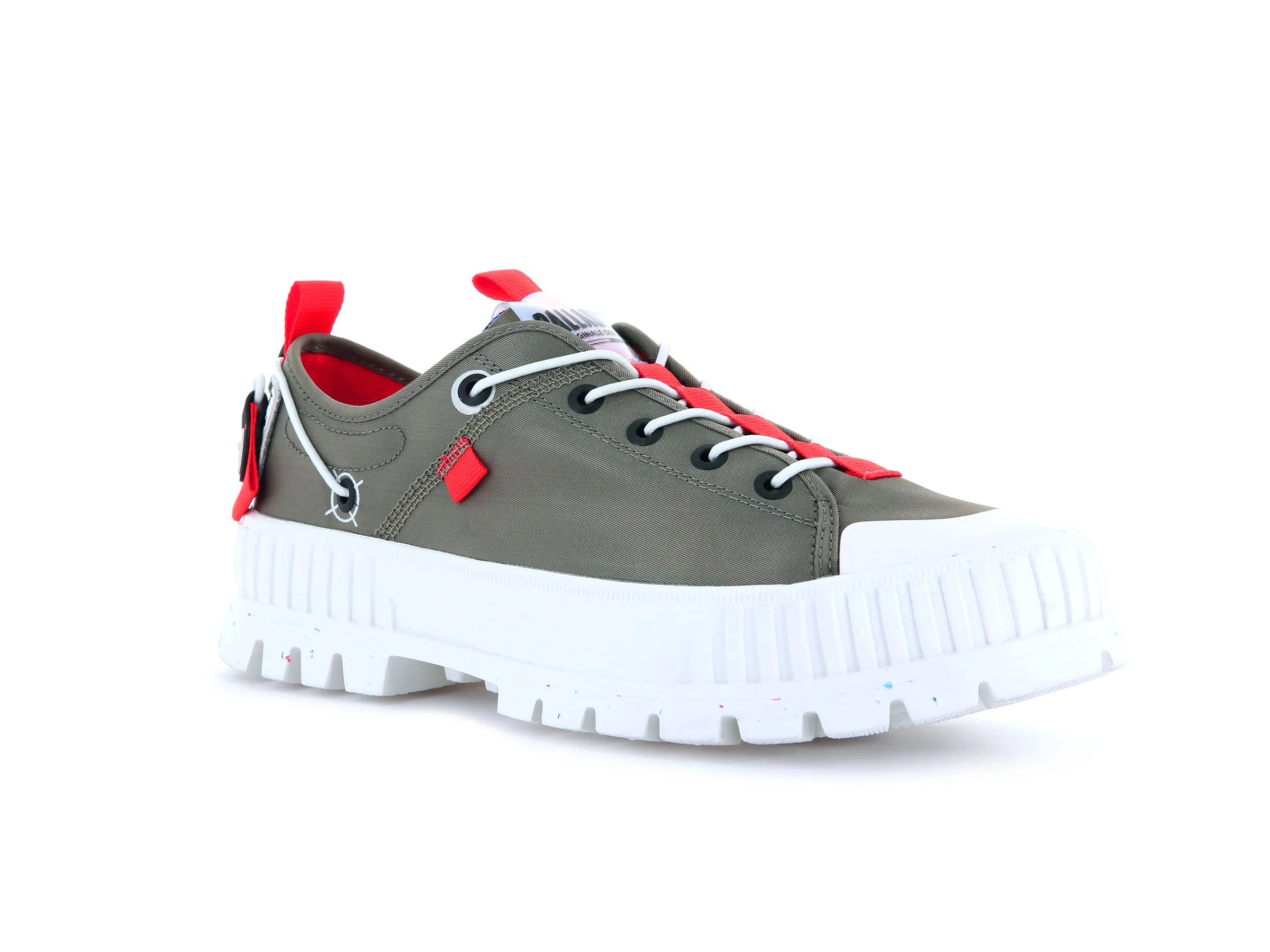 77351-308-M | PALLASHOCK LO TICKET TO EARTH | DUSKY GREEN sold by Palladium Boots product image thumbnail 2