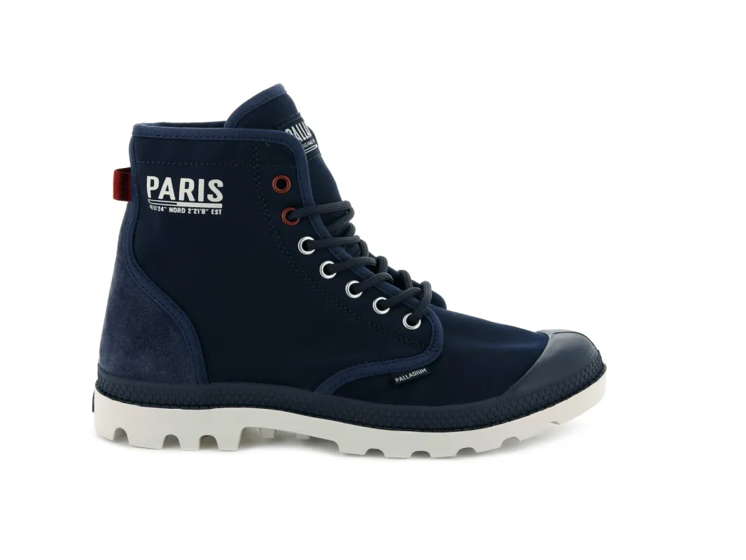 76014-408-M | PAMPA SOLID RANGER PARIS | NAVY BLAZER/MOONBEAM/CHILIPEPPER sold by Palladium Boots