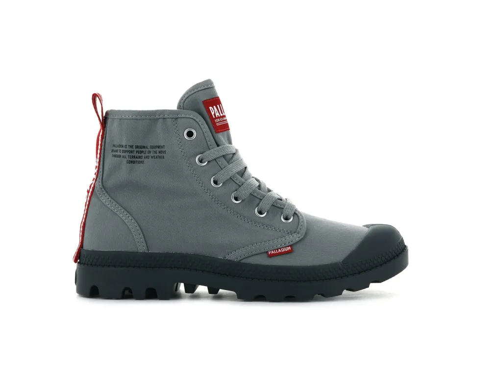 76258-011-M | PAMPA HI DARE | TITANIUM sold by Palladium Boots
