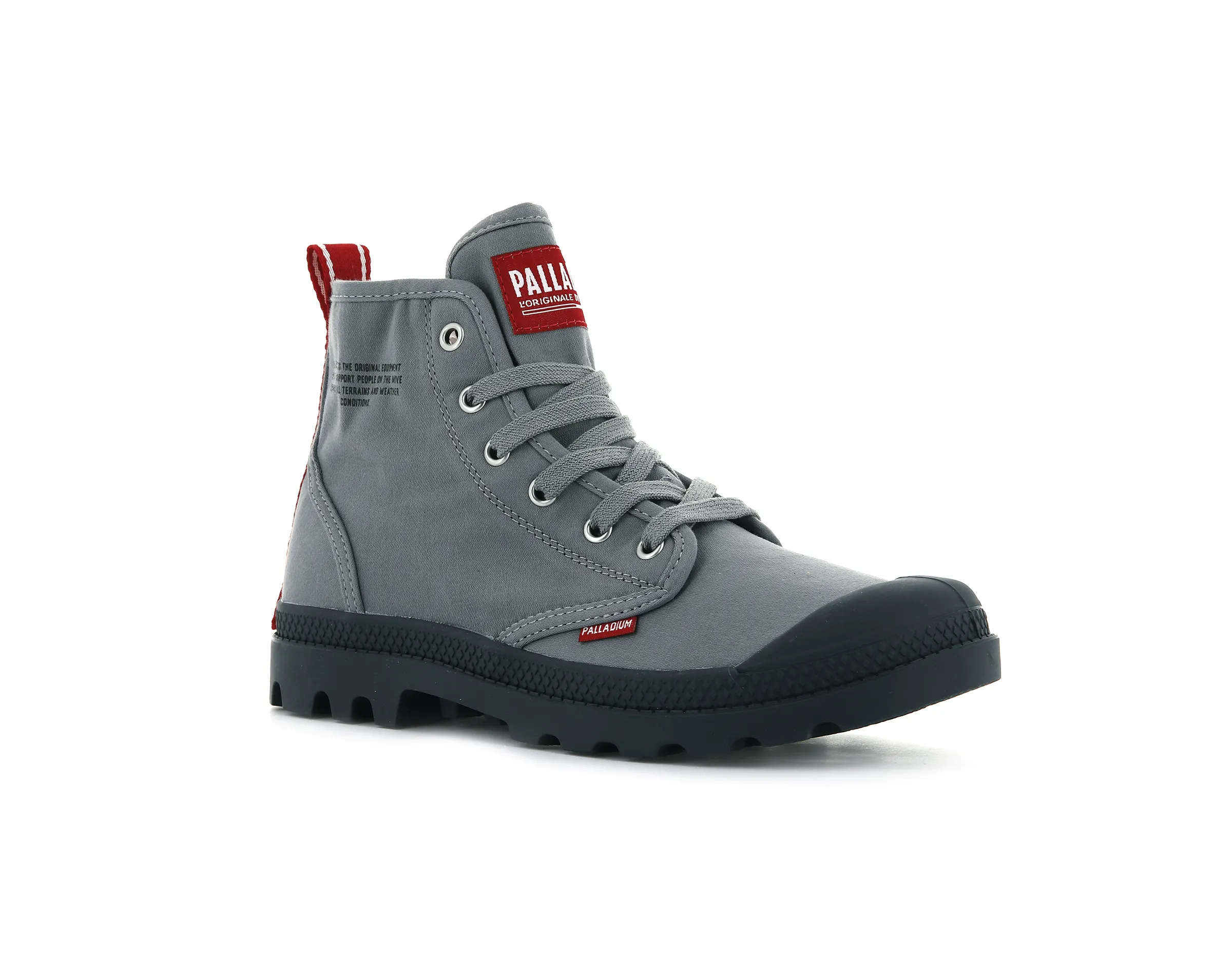 76258-011-M | PAMPA HI DARE | TITANIUM sold by Palladium Boots product image thumbnail 2