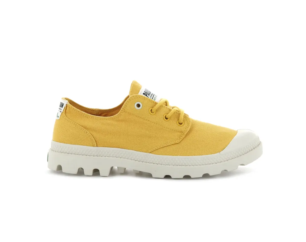 76643-701-M | PAMPA OX ORGANIC | YELLOW sold by Palladium Boots