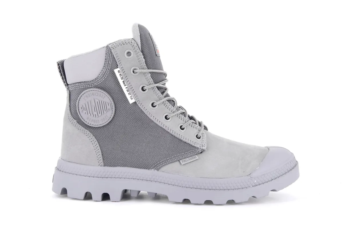 77235-071-M | PAMPA SC WPN U-S | GRAY FLANNEL sold by Palladium Boots