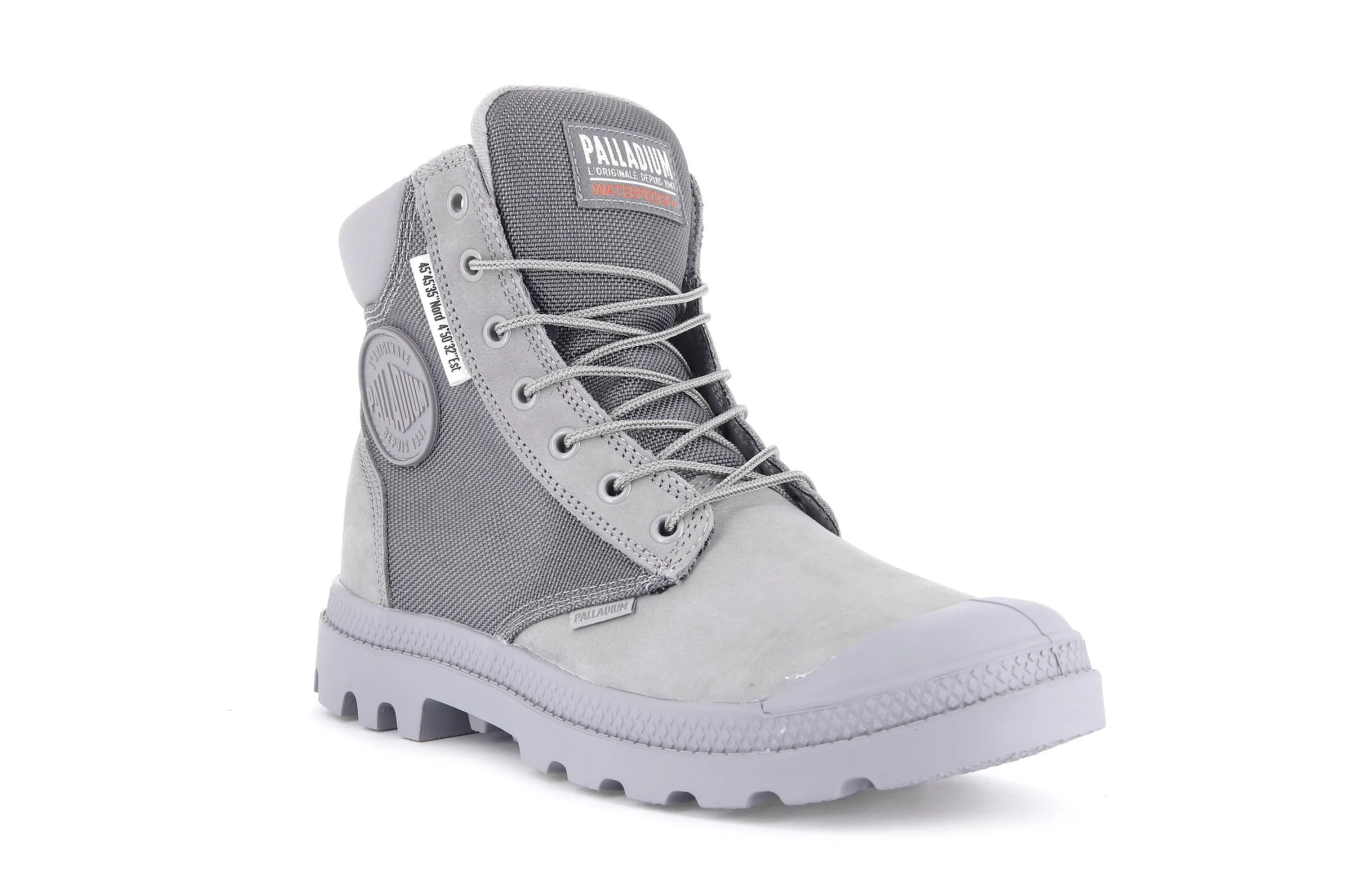 77235-071-M | PAMPA SC WPN U-S | GRAY FLANNEL sold by Palladium Boots product image thumbnail 2