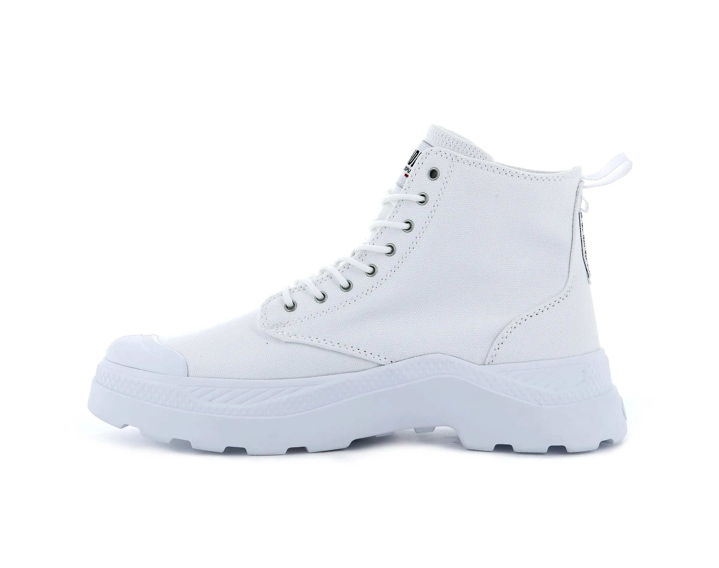 76691-100-M | PALLAKIX HI CANVAS | WHITE sold by Palladium Boots product image thumbnail 4