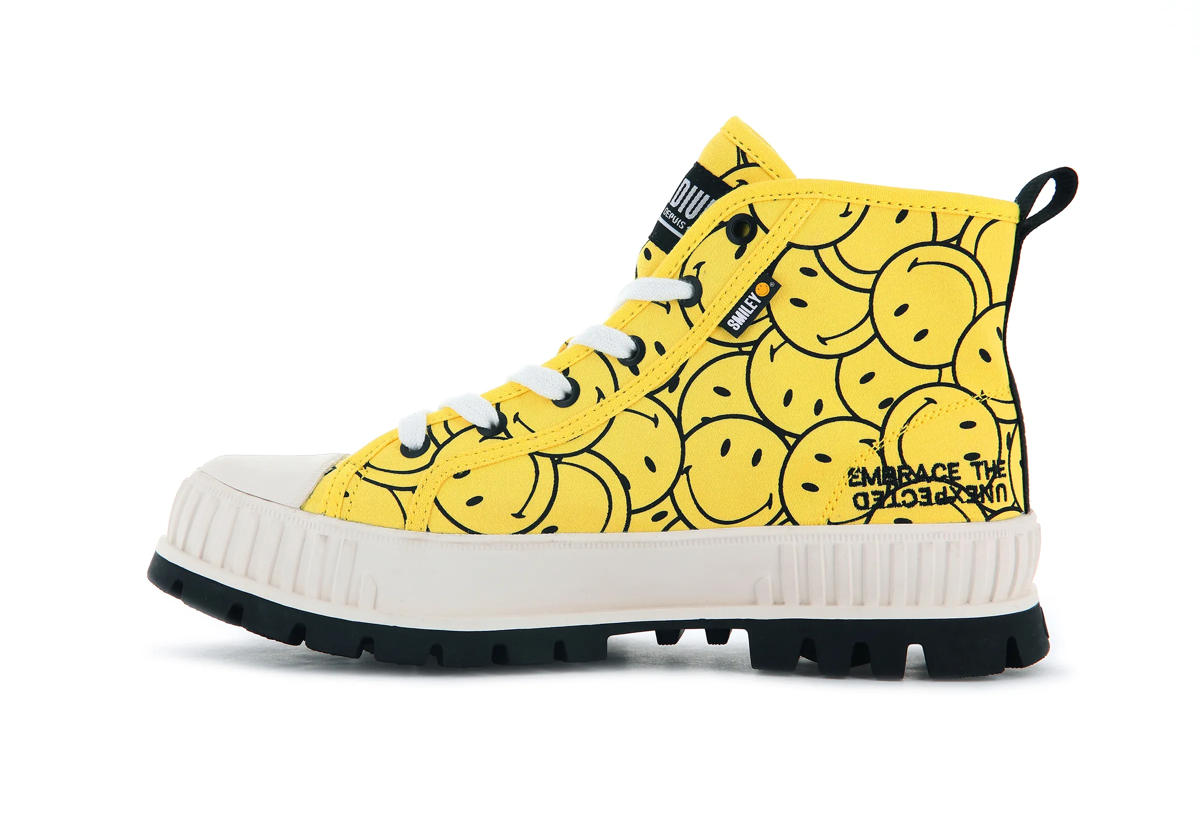 77193-736-M | PALLASHOCK SMILEY AO | BLAZING YELLOW sold by Palladium Boots product image thumbnail 4