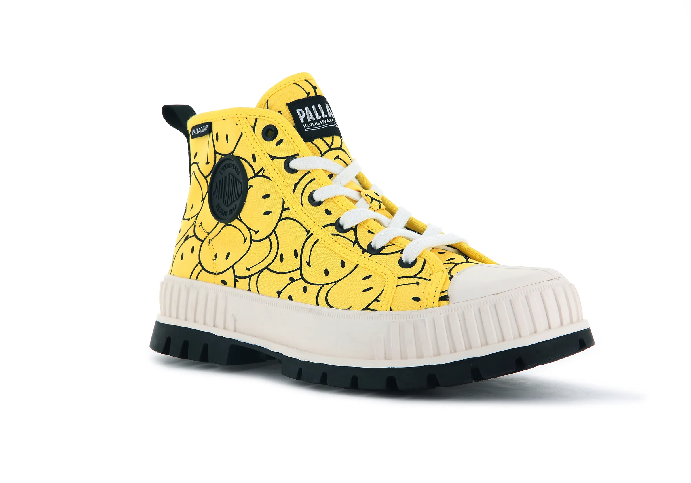 77193-736-M | PALLASHOCK SMILEY AO | BLAZING YELLOW sold by Palladium Boots product image thumbnail 2