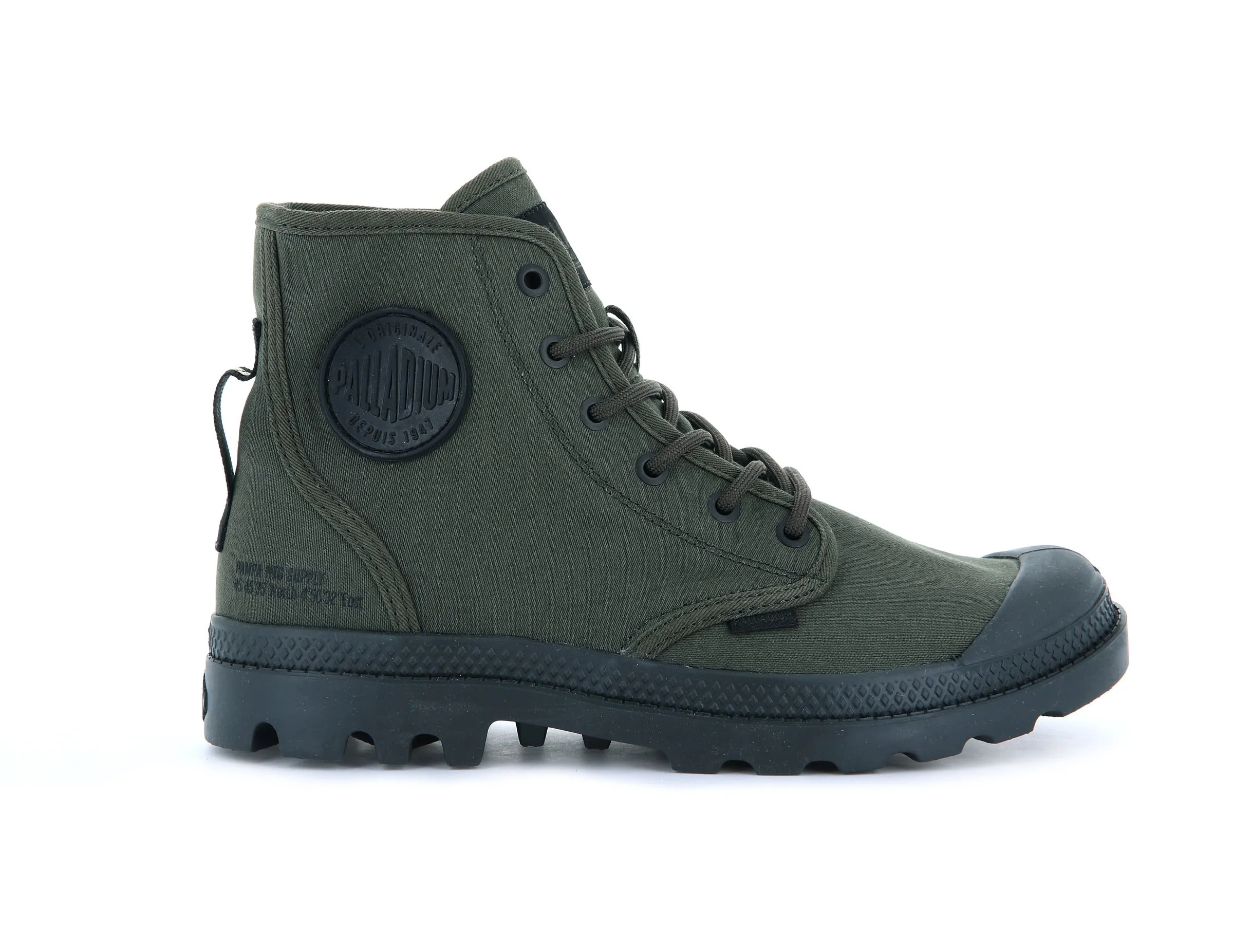 77356-325-M | PAMPA HI HTG SUPPLY | OLIVE NIGHT sold by Palladium Boots