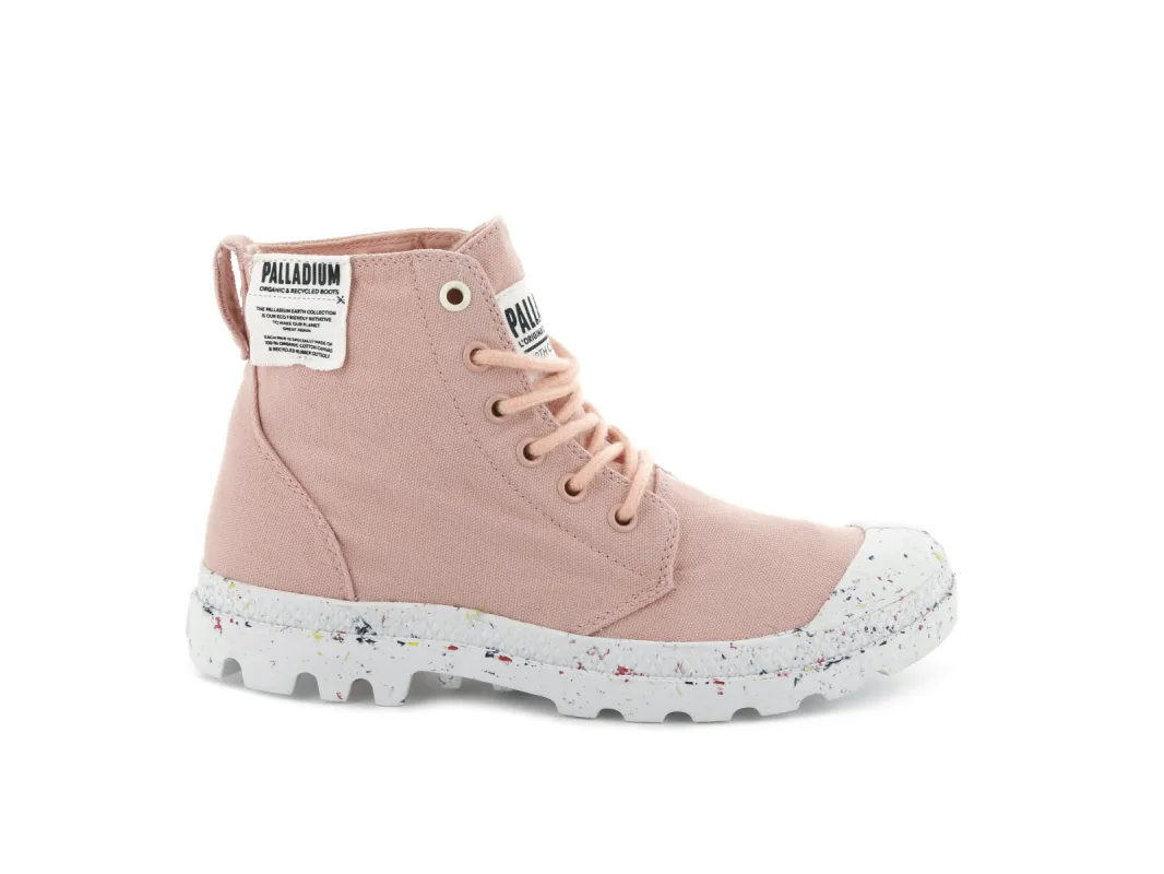 96199-647-M | PAMPA HI ORGANIC | PEACH PEARL sold by Palladium Boots
