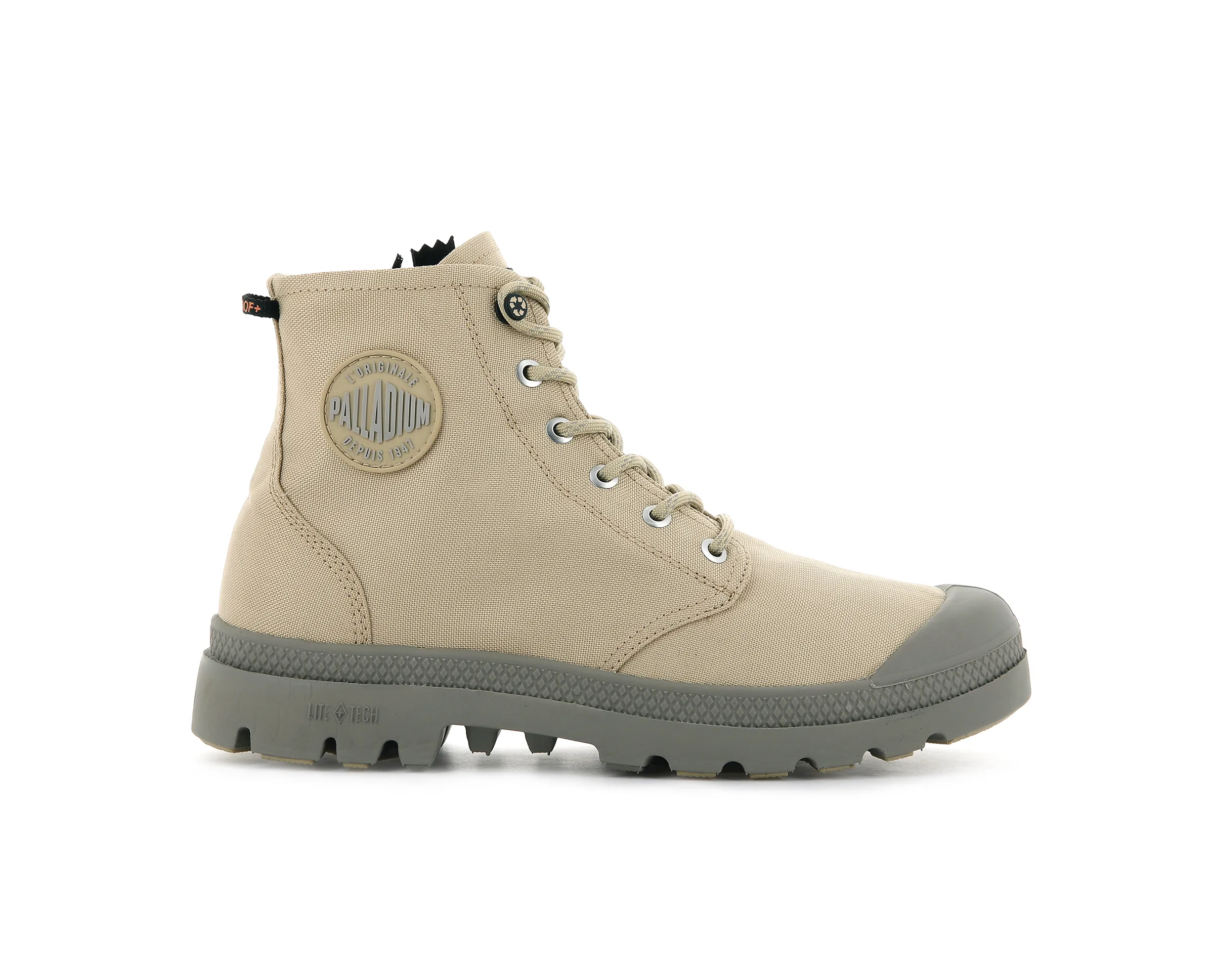 77037-274-M | PAMPA RECYCLE LITE+ WP+Z | DESERT sold by Palladium Boots