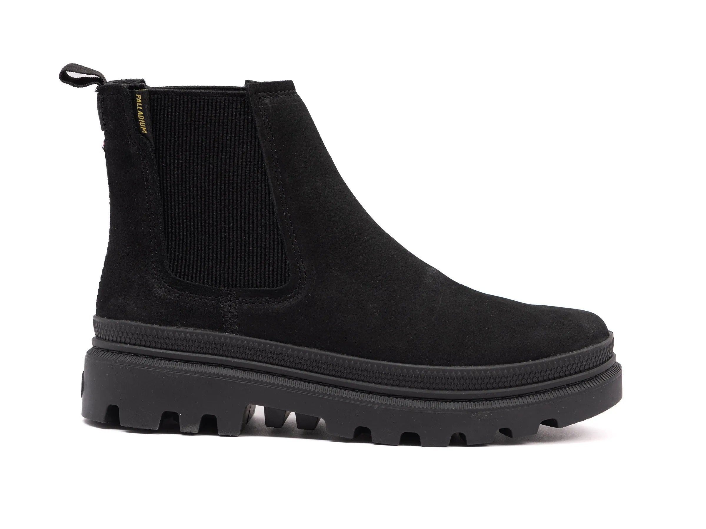 08915-001-M | PALLATROOPER CHELSEA | BLACK/BLACK sold by Palladium Boots