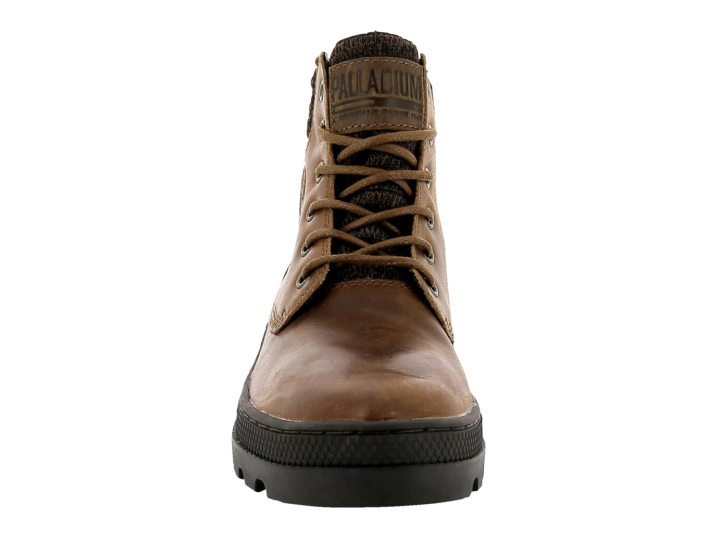 95522-237-M | WOMENS PALLABOSSE HI CUFF L | SUNRISE/CHOCOLATE sold by Palladium Boots product image thumbnail 3