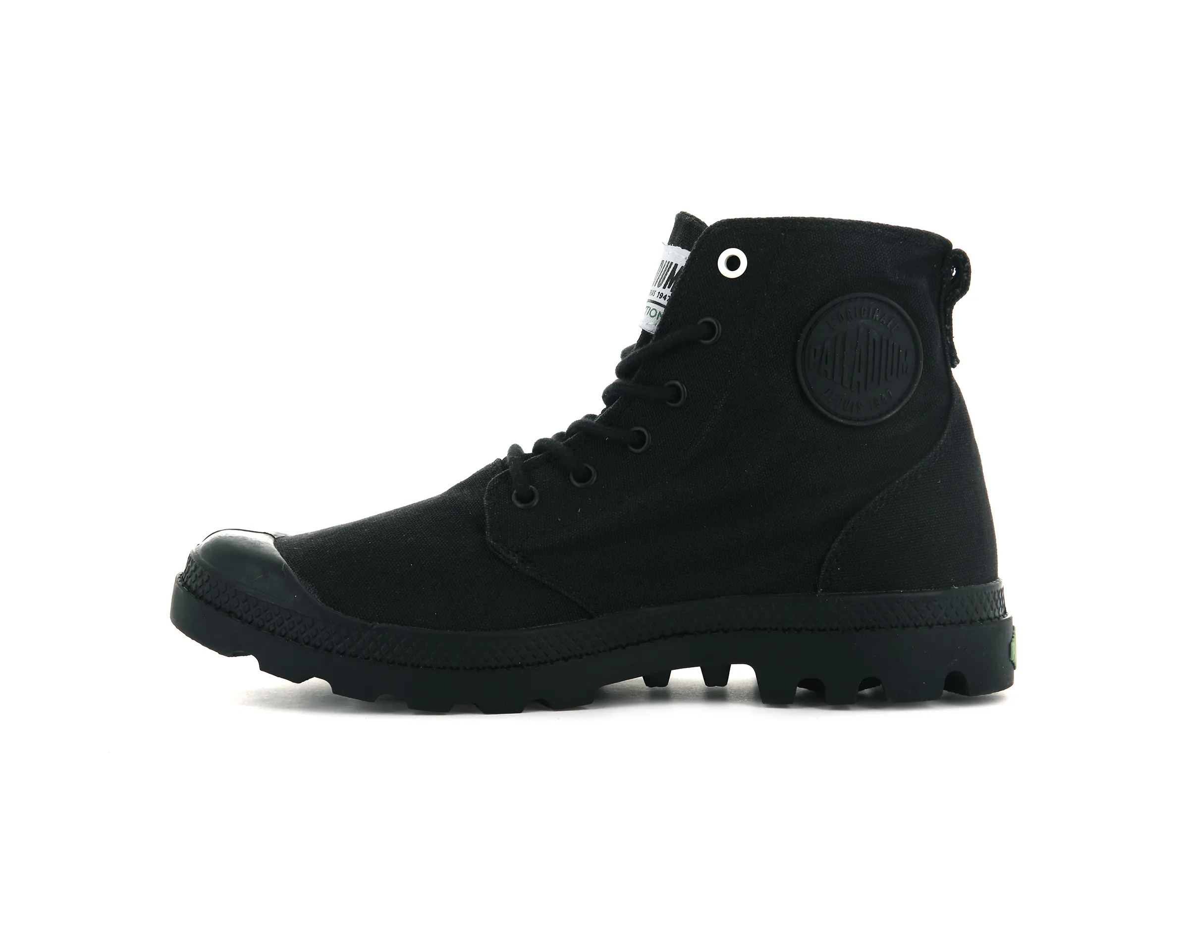 76199-001-M | PAMPA HI ORGANIC | BLACK/BLACK sold by Palladium Boots product image thumbnail 4