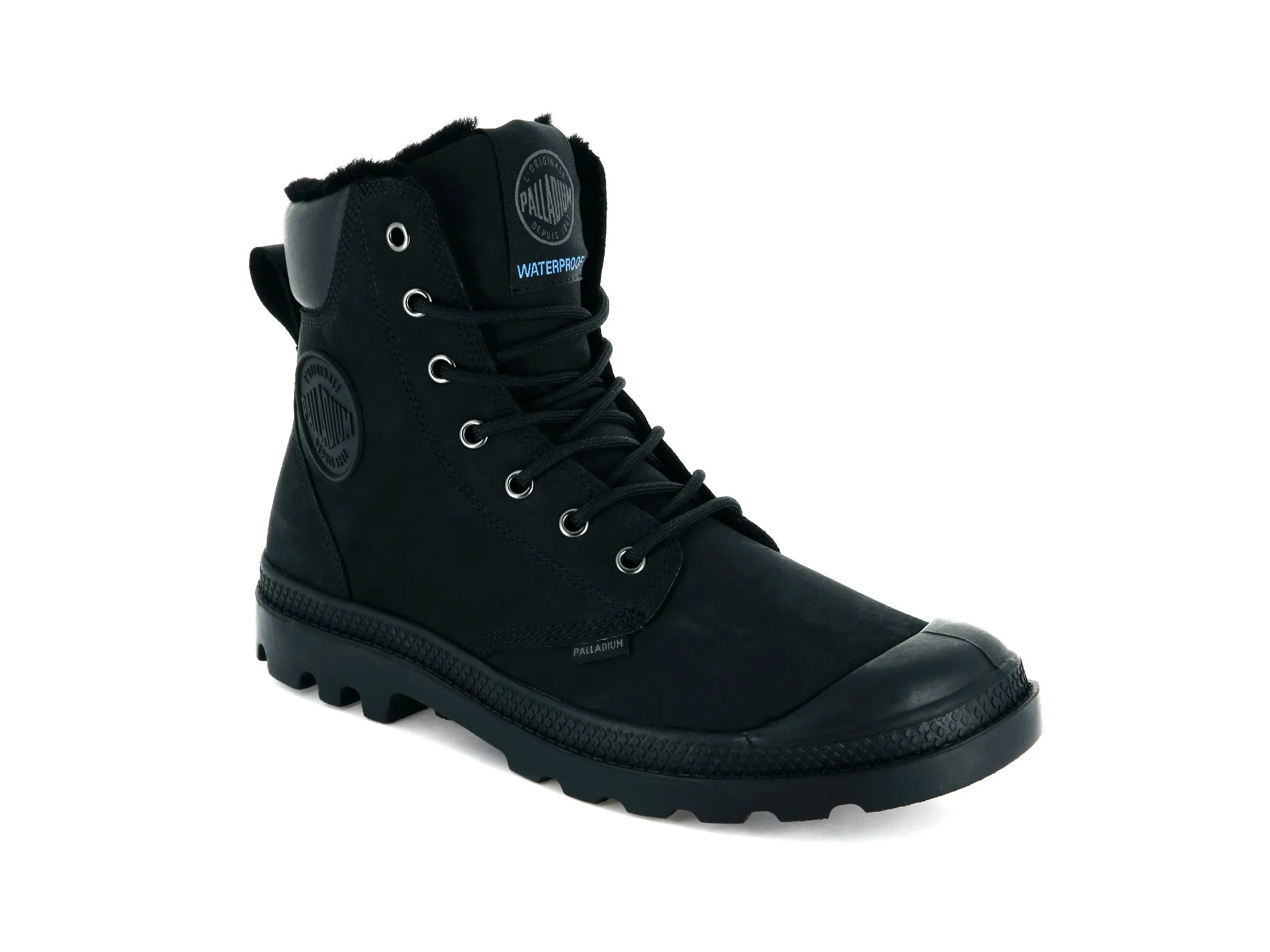 72992-010-M | PAMPA SPORT CUFF WPS | BLACK/BLACK sold by Palladium Boots product image thumbnail 2