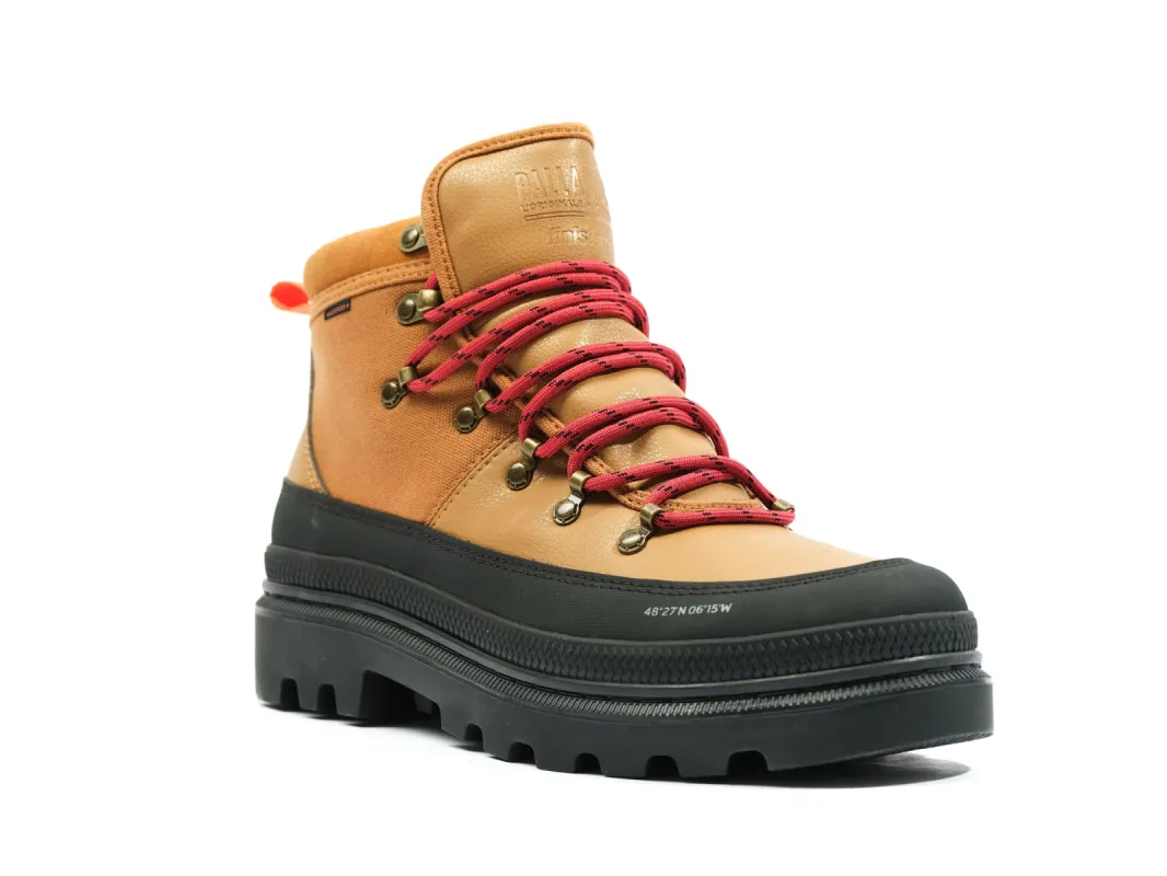 78554-203-M | PALLATROOPER HIKER WP+ X FINISTERRE | APPLE CINAMMON sold by Palladium Boots