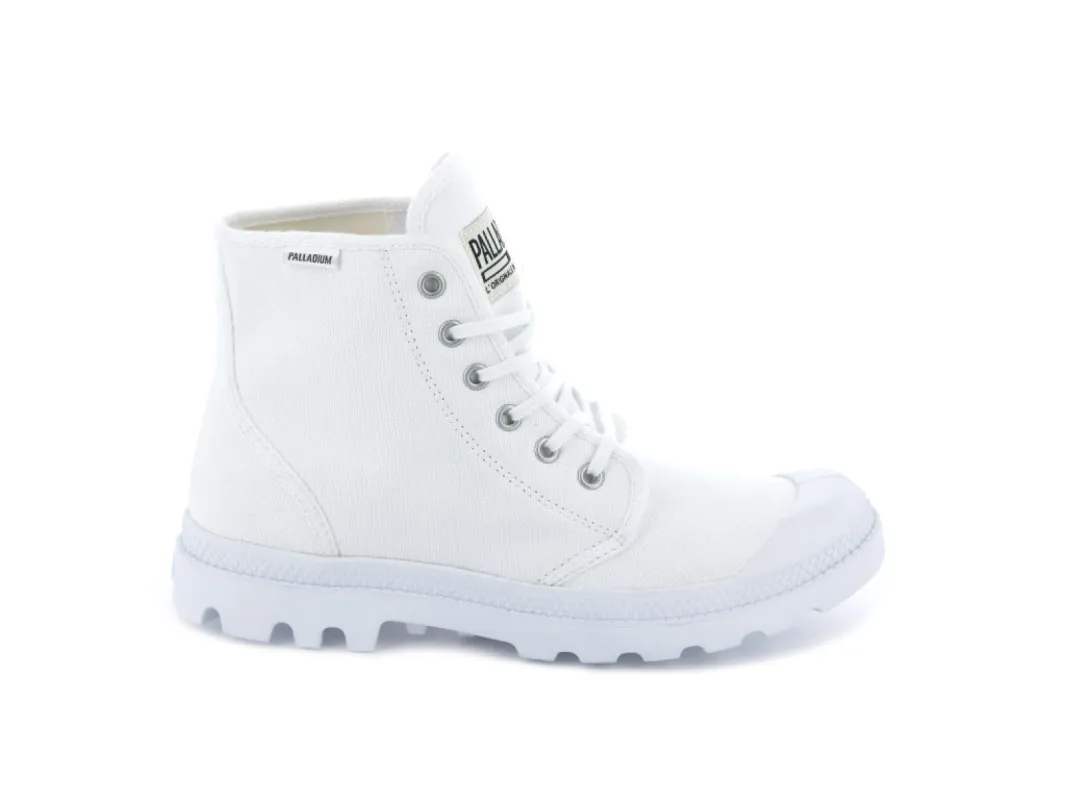 75349-101-M | PAMPA HI ORIGINALE | WHITE/WHITE sold by Palladium Boots