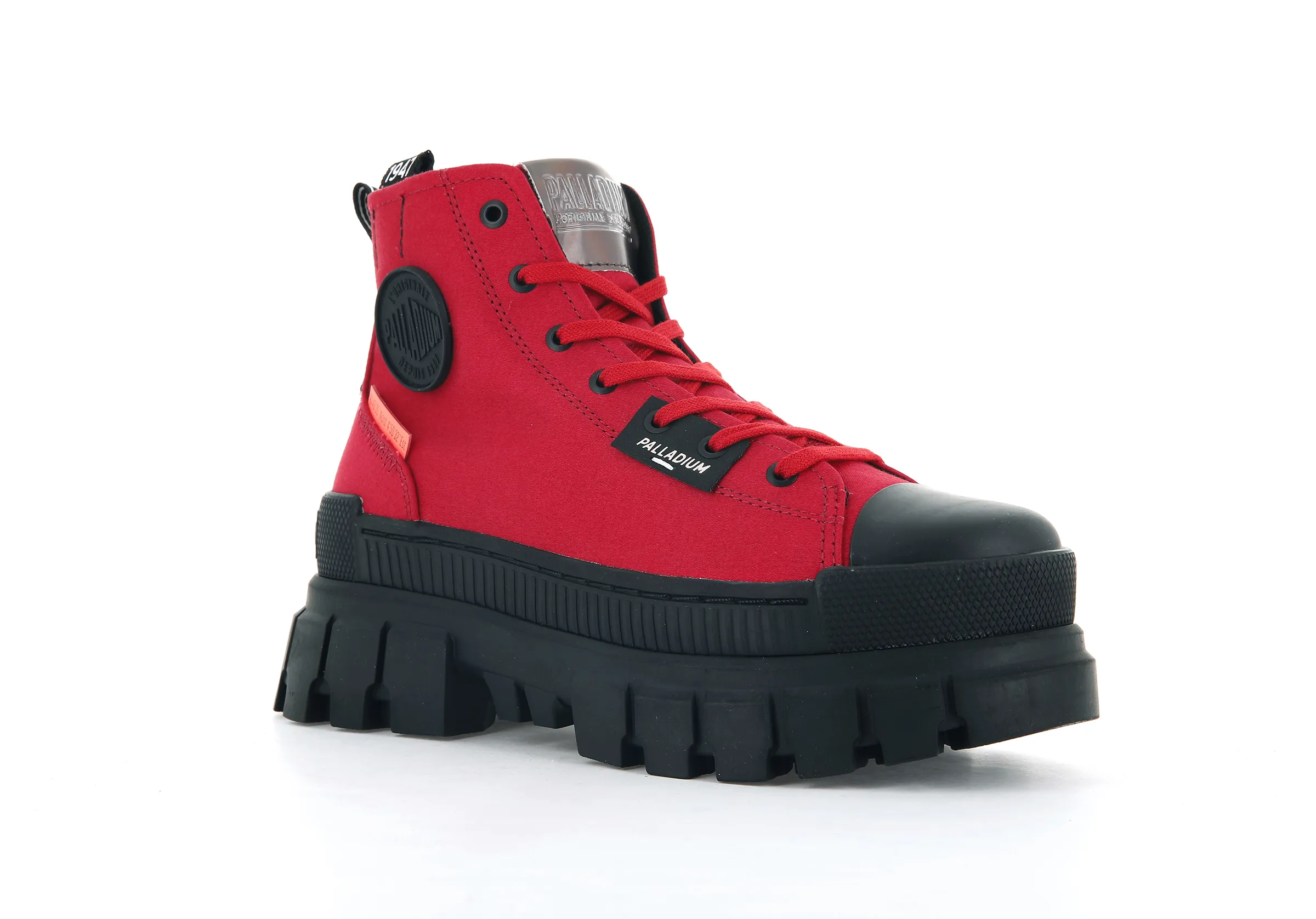 97242-614-M | REVOLT HI TX | RED SALSA sold by Palladium Boots product image thumbnail 2