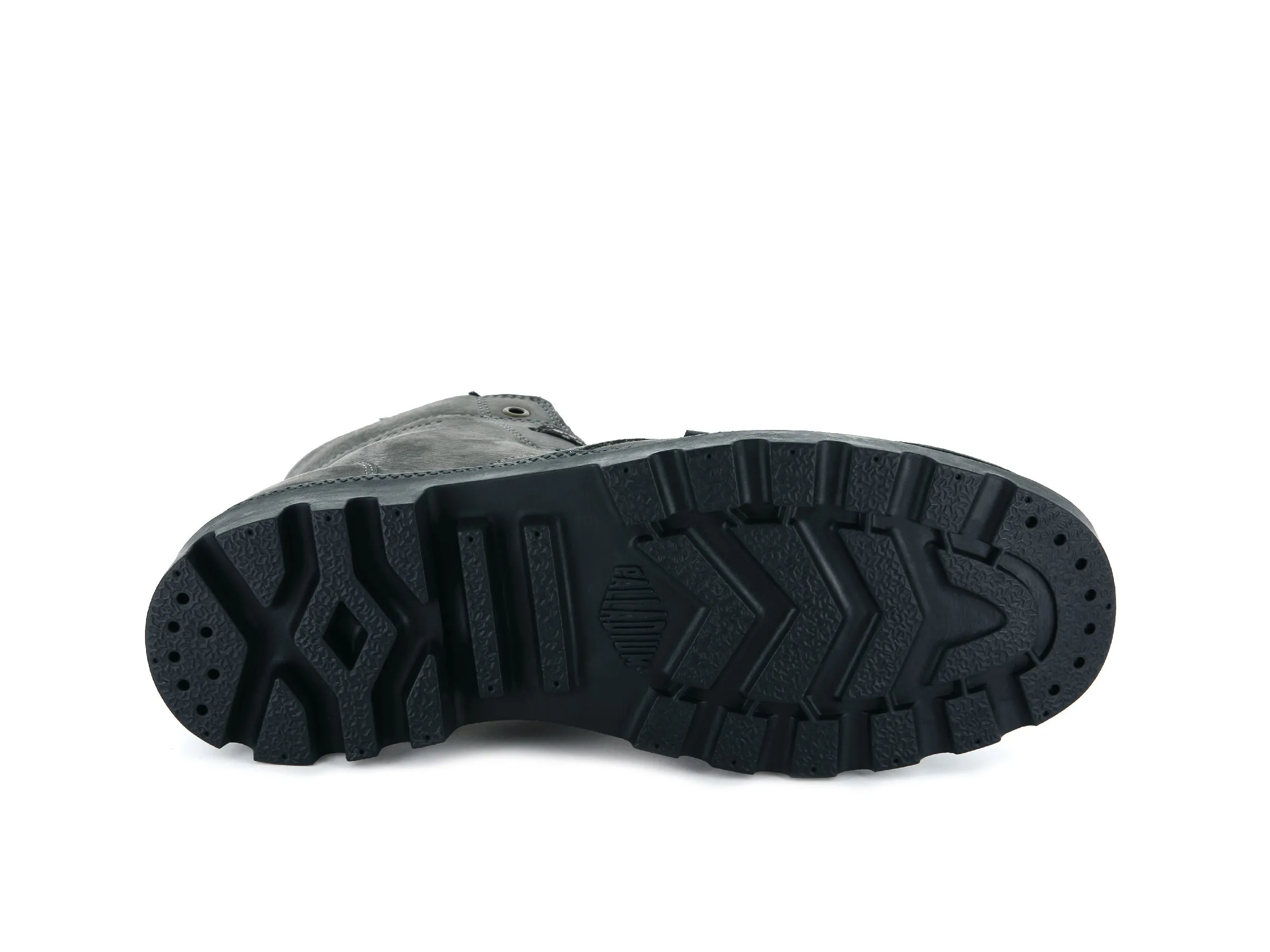 05981-064-M | PALLABROUSSE LEATHER S | DK GULL GRAY/ANTHRACITE sold by Palladium Boots product image thumbnail 5