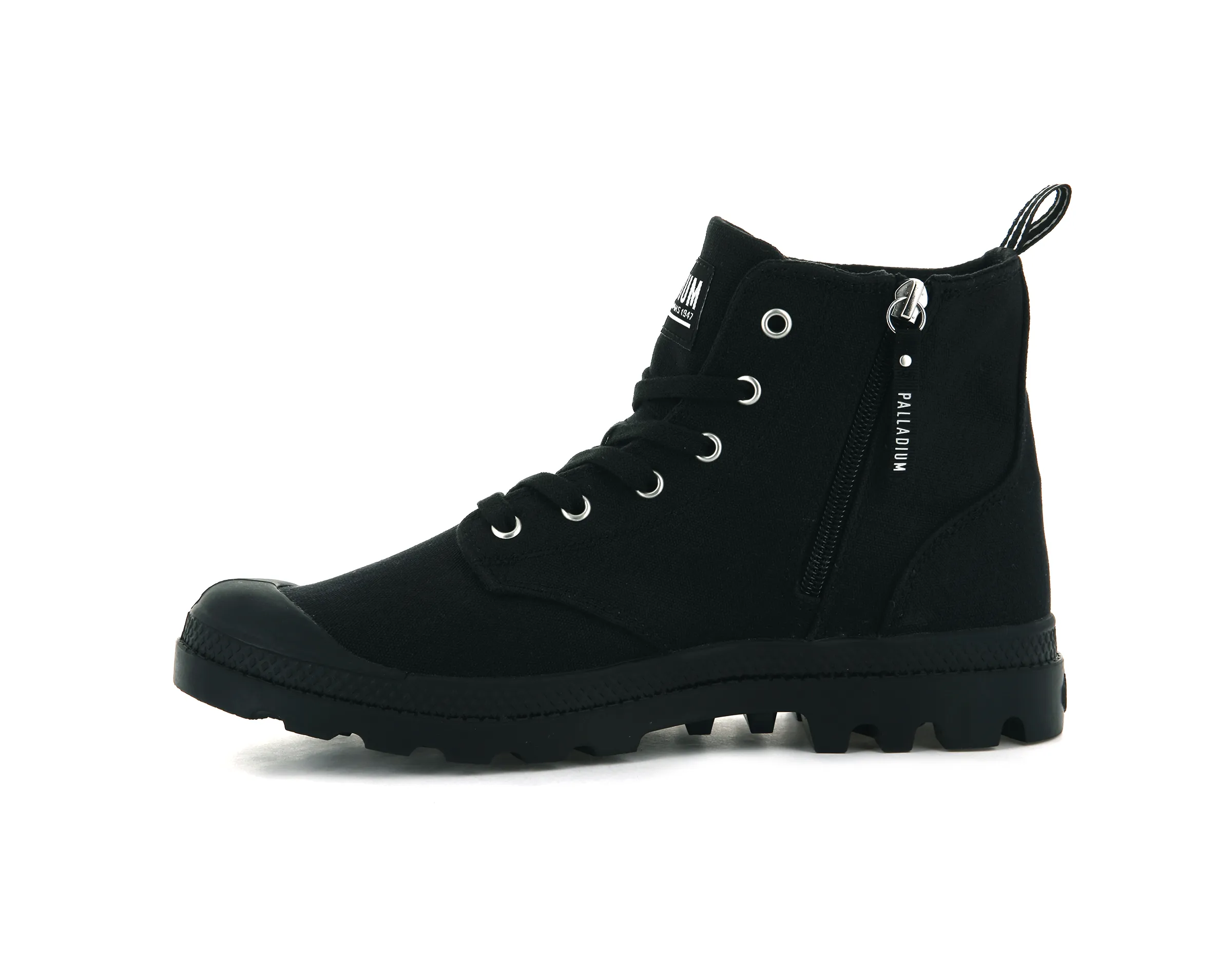 76694-008-M | PAMPA HI ZIP CANVAS | BLACK sold by Palladium Boots product image thumbnail 4