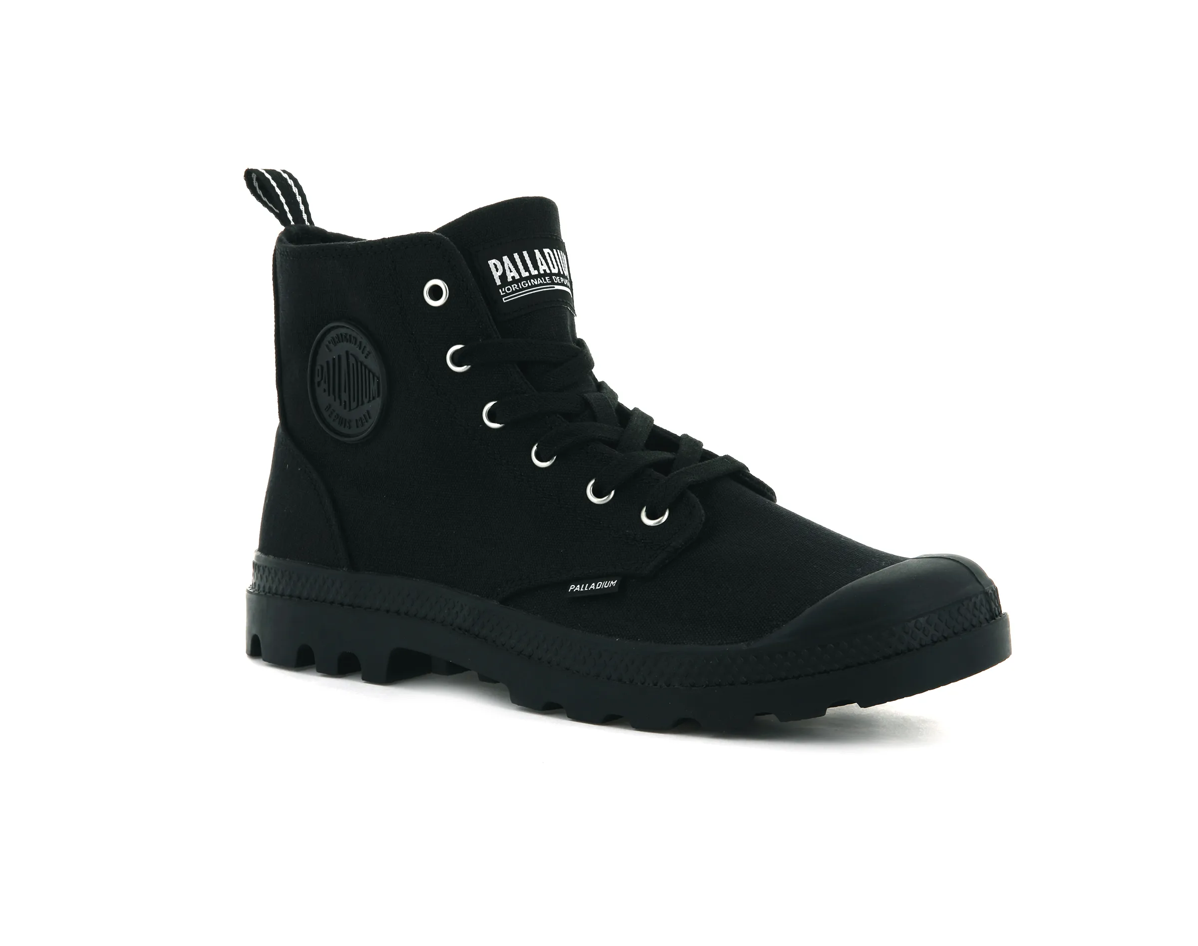 76694-008-M | PAMPA HI ZIP CANVAS | BLACK sold by Palladium Boots product image thumbnail 2