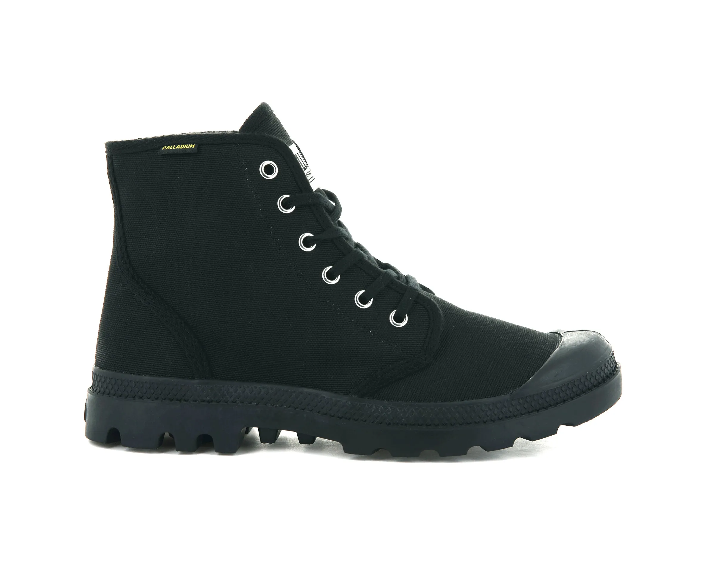 75349-060-M | PAMPA HI ORIGINALE | BLACK/BLACK sold by Palladium Boots