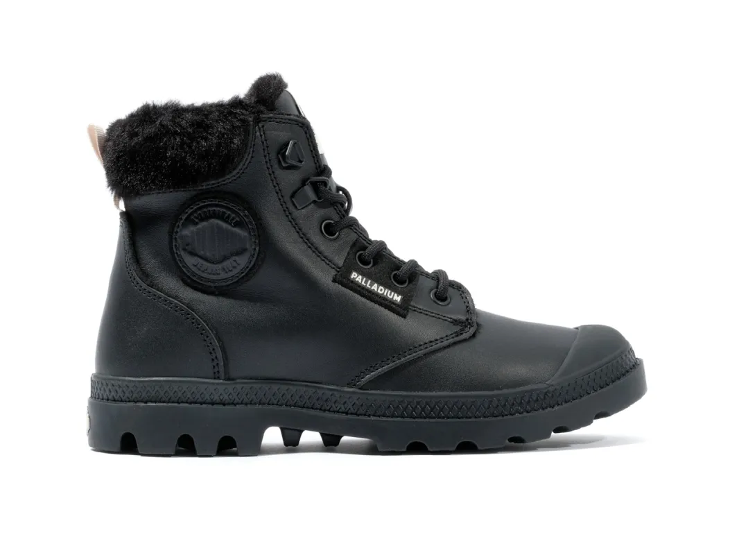 94380-008-M | PAMPA HI SNOW WARM | BLACK sold by Palladium Boots