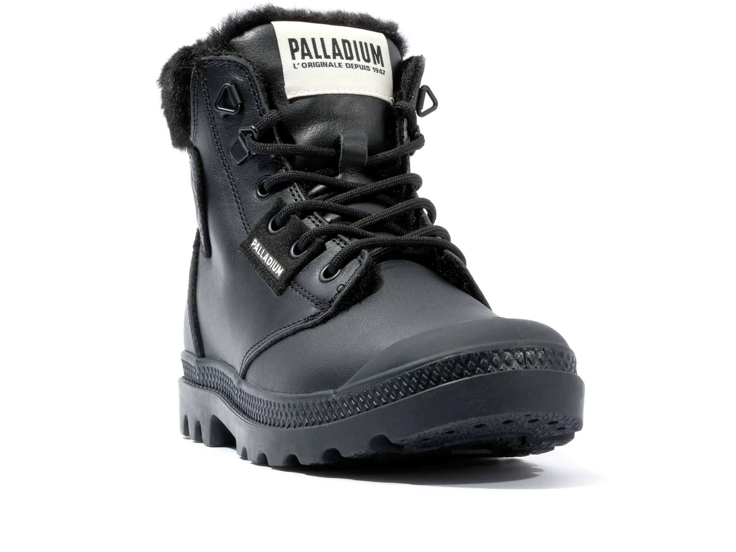 94380-008-M | PAMPA HI SNOW WARM | BLACK sold by Palladium Boots product image thumbnail 2