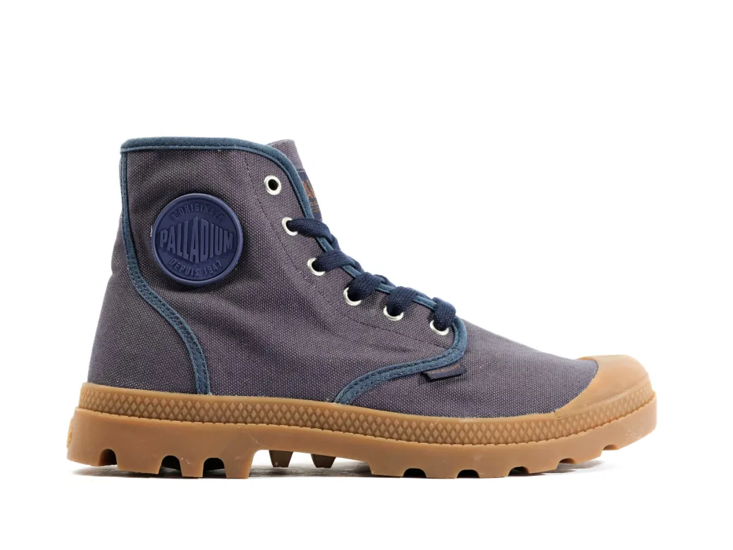 02352-449-M | PAMPA HI | MOOD INDIGO/MID GUM sold by Palladium Boots