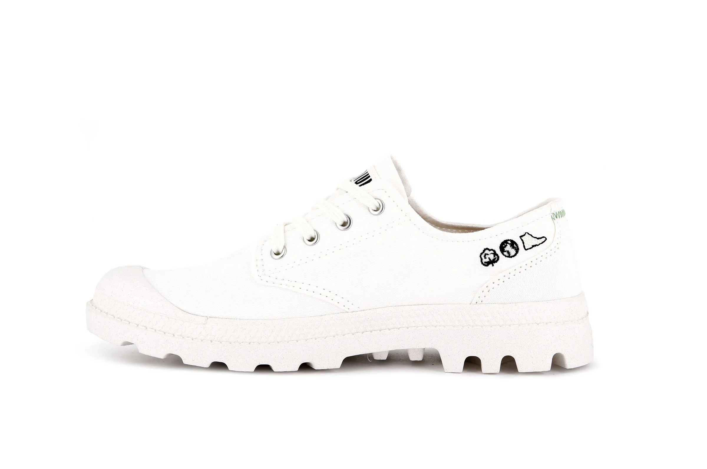 77075-116-M | PAMPA OXFORD ORGANIC II | STAR WHITE sold by Palladium Boots product image thumbnail 4