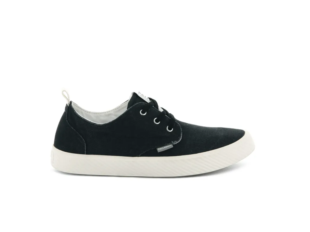 76248-008-M | PALLAPHOENIX OX CANVAS | BLACK sold by Palladium Boots