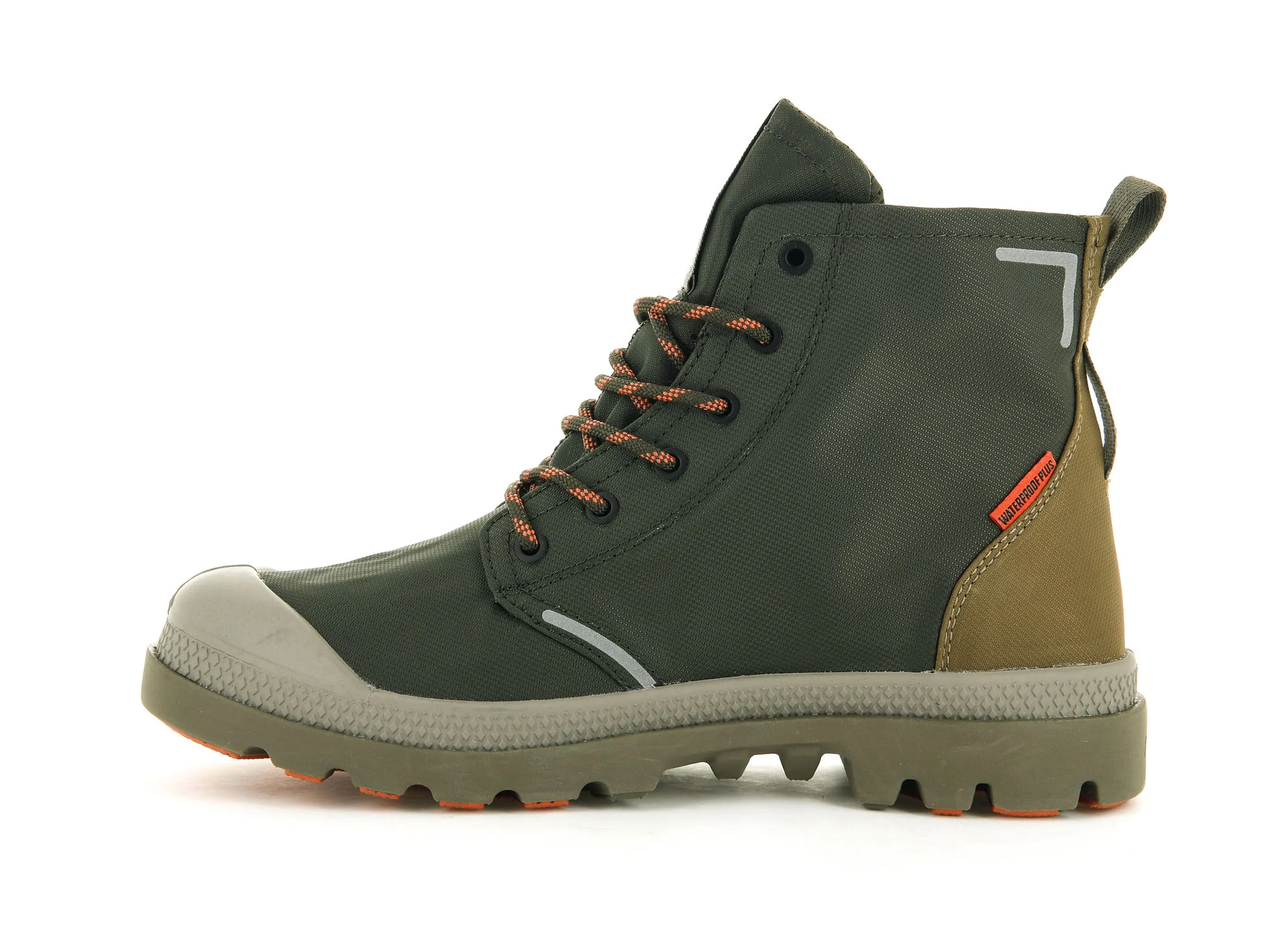76656-380-M | PAMPA LITE+ RECYCLE WP+ | OLIVE NIGHT / BUTTERNUT sold by Palladium Boots product image thumbnail 4