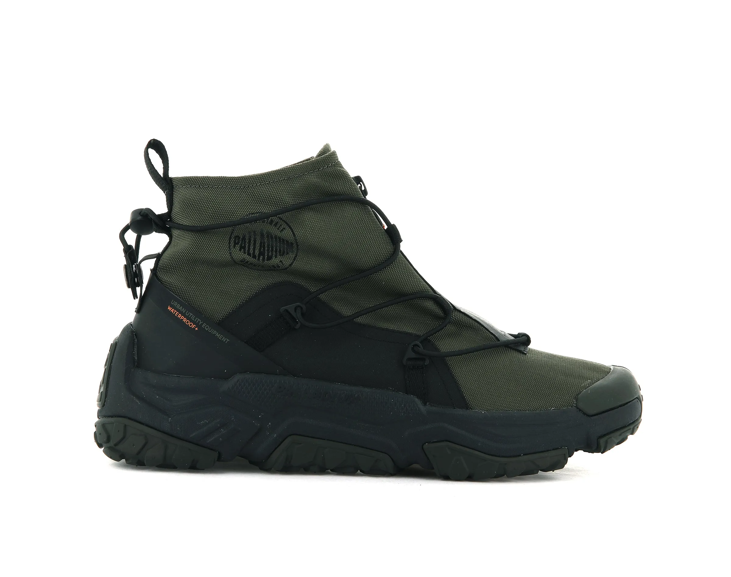 77169-309-M | OFF-GRID HI ZIP WATERPROOF + | OLIVE NIGHT sold by Palladium Boots