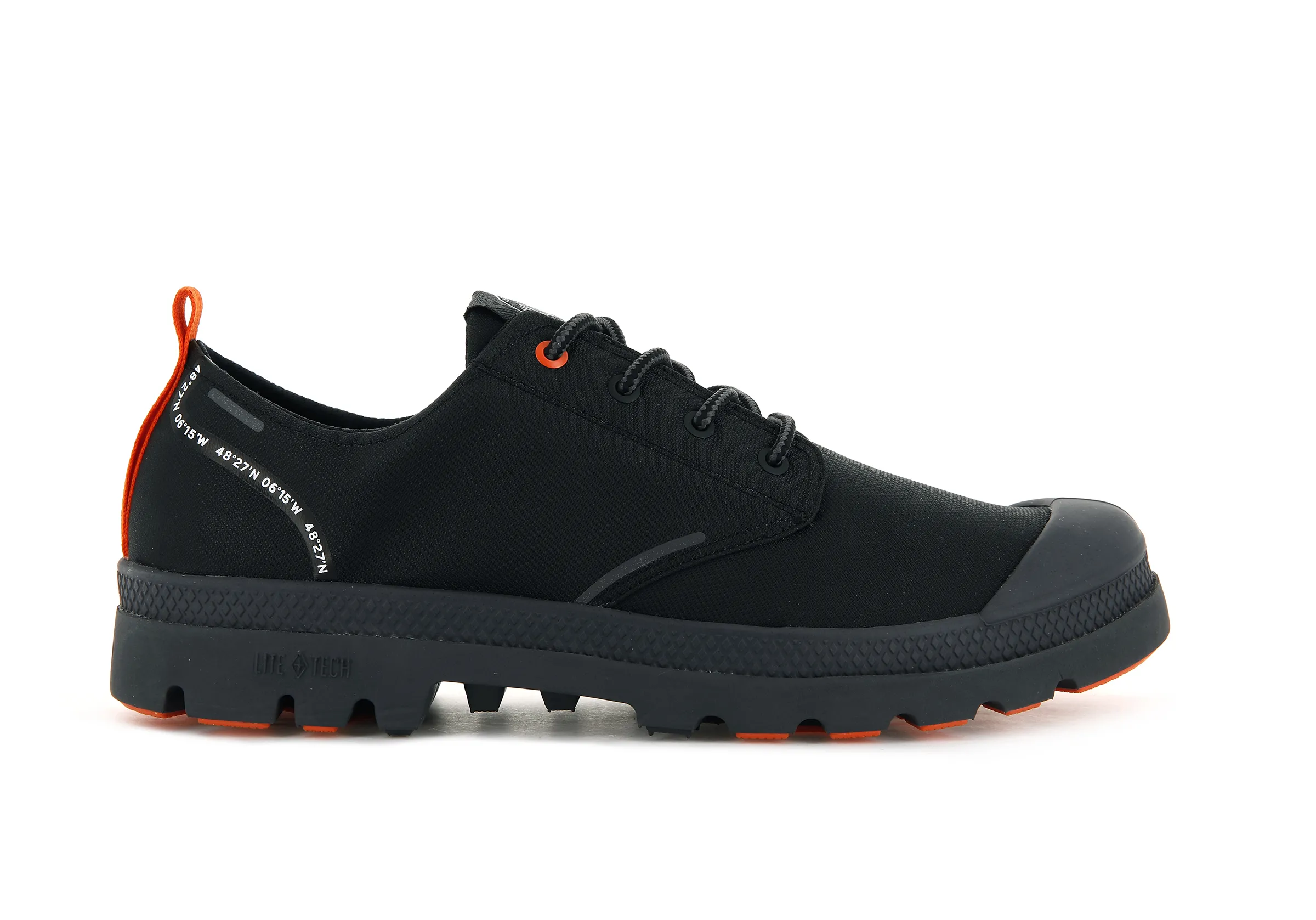 77271-001-M | PALLAFIN RC LOW WP+ | BLACK sold by Palladium Boots