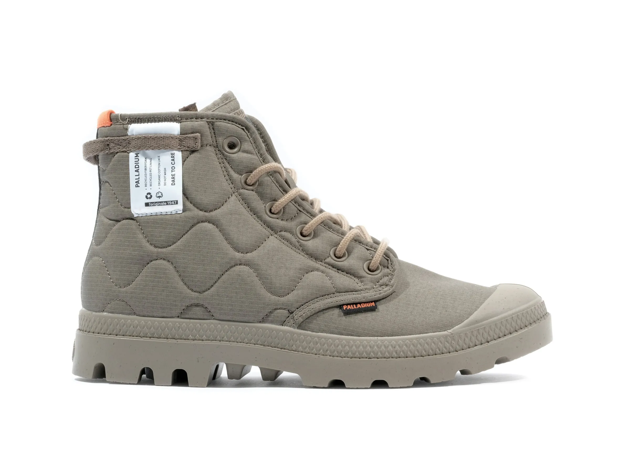 74386-383-M | PAMPA RE-QUILTED | MILITARY OLIVE sold by Palladium Boots
