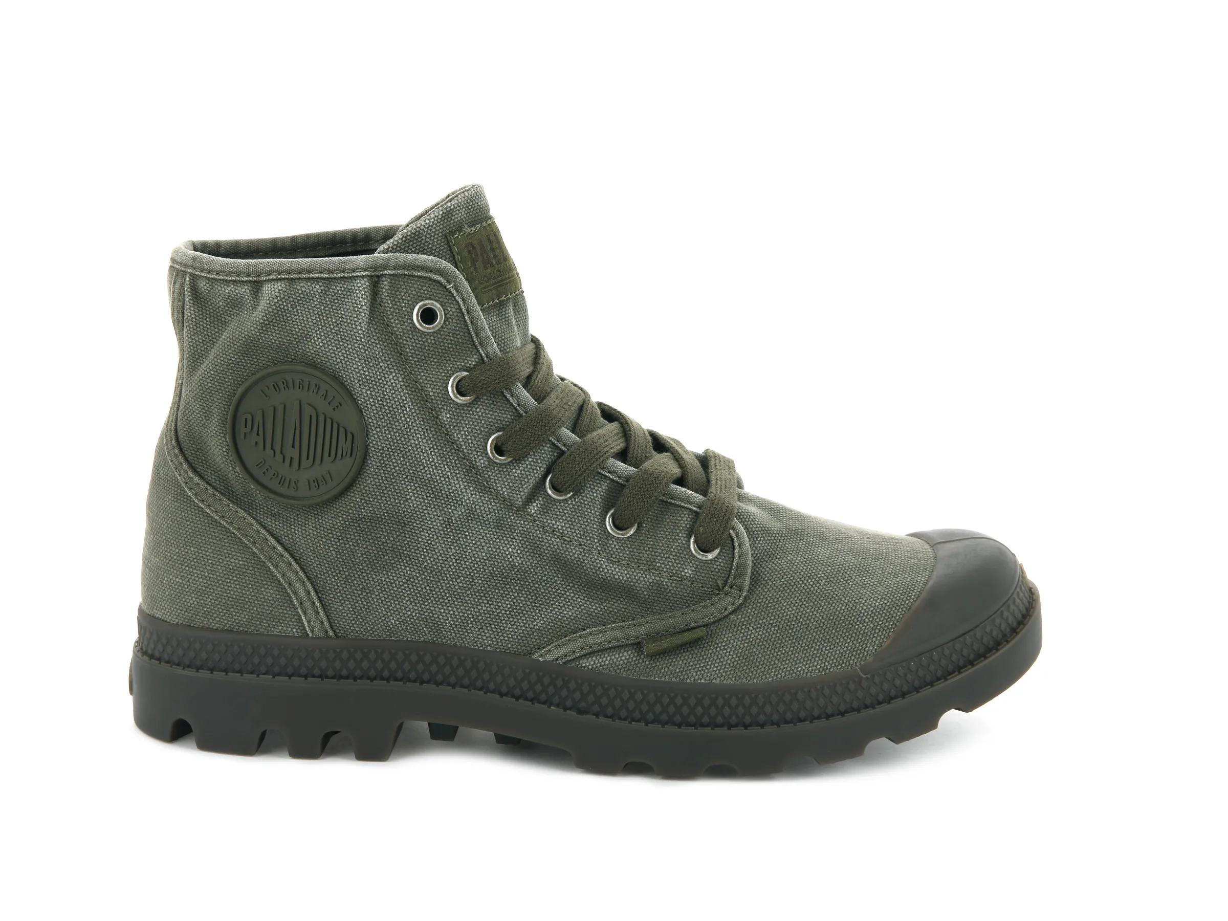 02352-327-M | PAMPA HI | DARK OLIVE sold by Palladium Boots