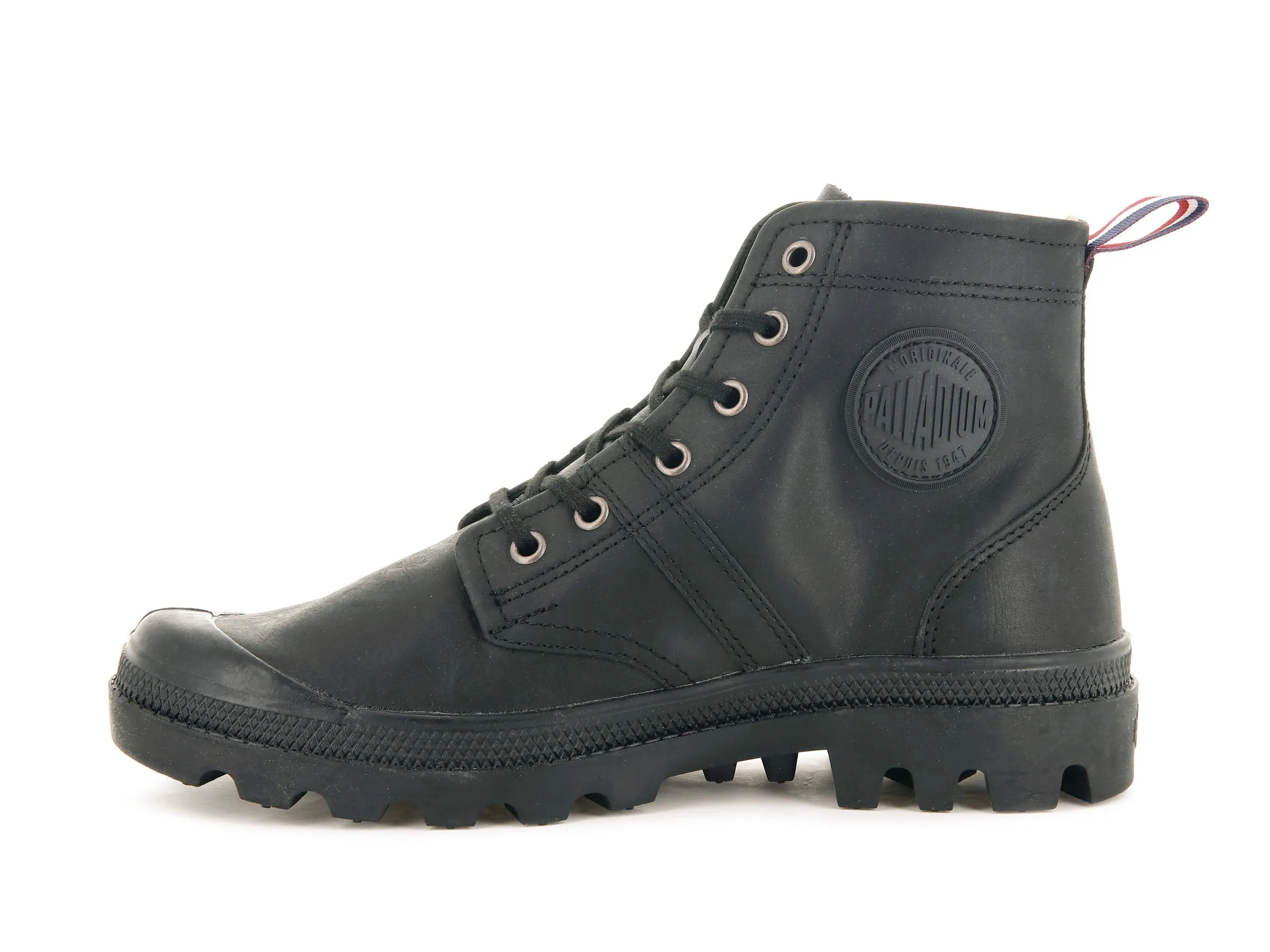 77952-001-M | PALLABROUSSE 75TH LEATHER | BLACK/BLACK sold by Palladium Boots product image thumbnail 4