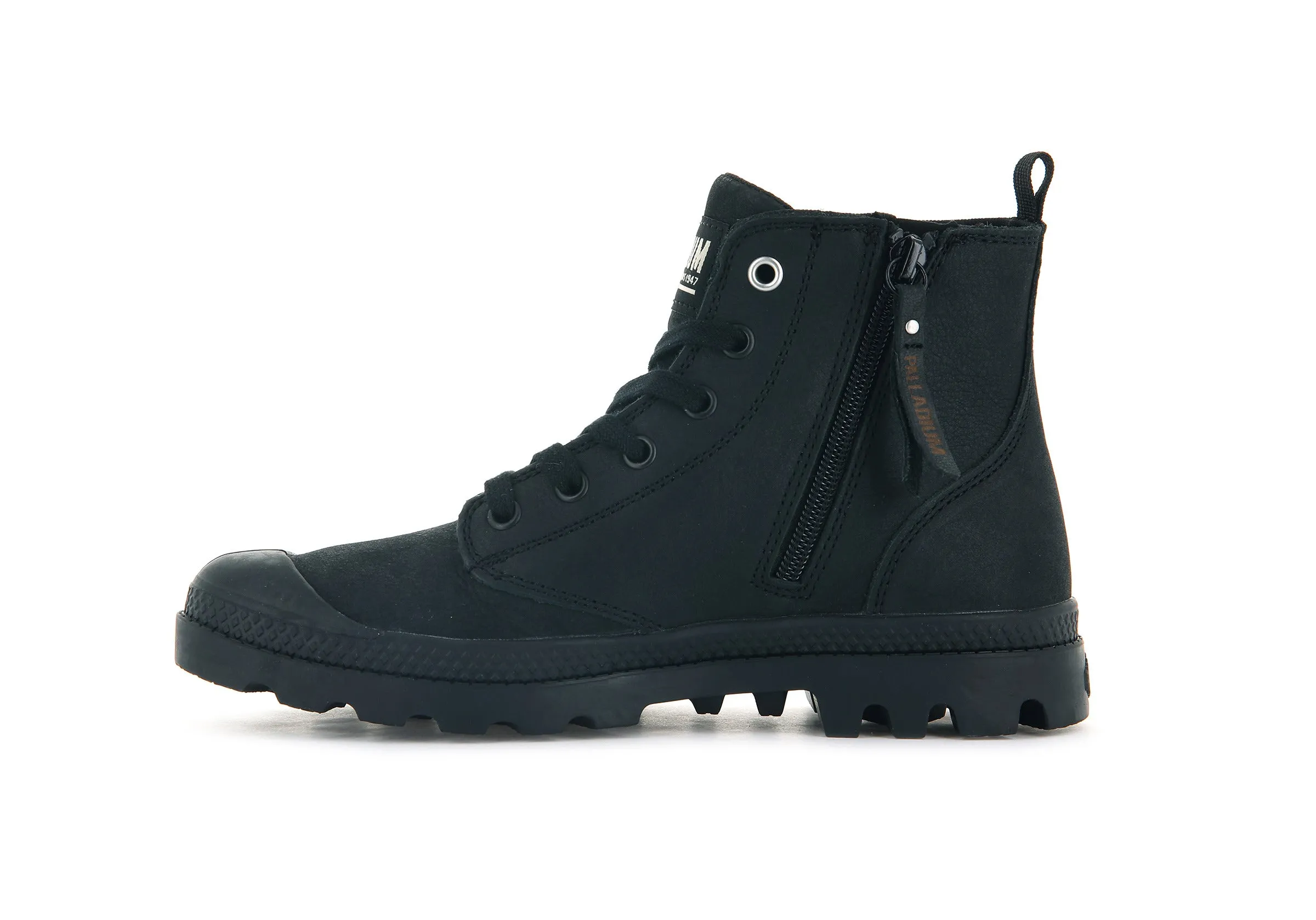 97224-010-M | PAMPA HI ZIP SL | BLACK/BLACK sold by Palladium Boots product image thumbnail 4