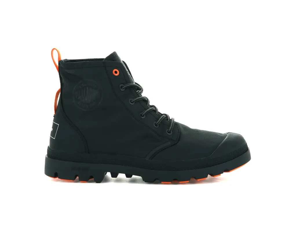 77072-008-M | PALLAFIN RECYCLE | BLACK/BLACK sold by Palladium Boots
