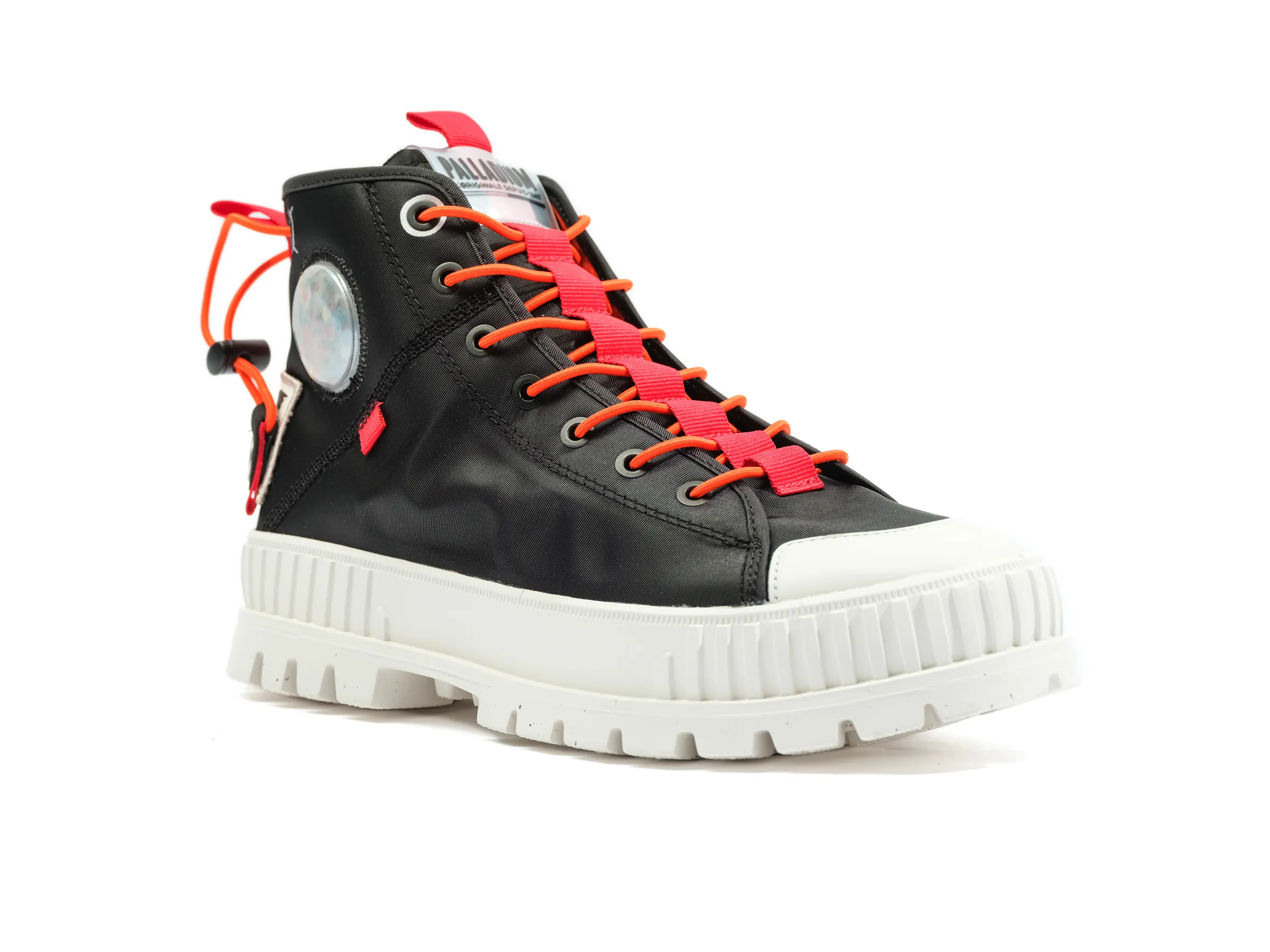 77354-008-M | PALLASHOCK MID TICKET TO EARTH | BLACK/BLACK sold by Palladium Boots product image thumbnail 2