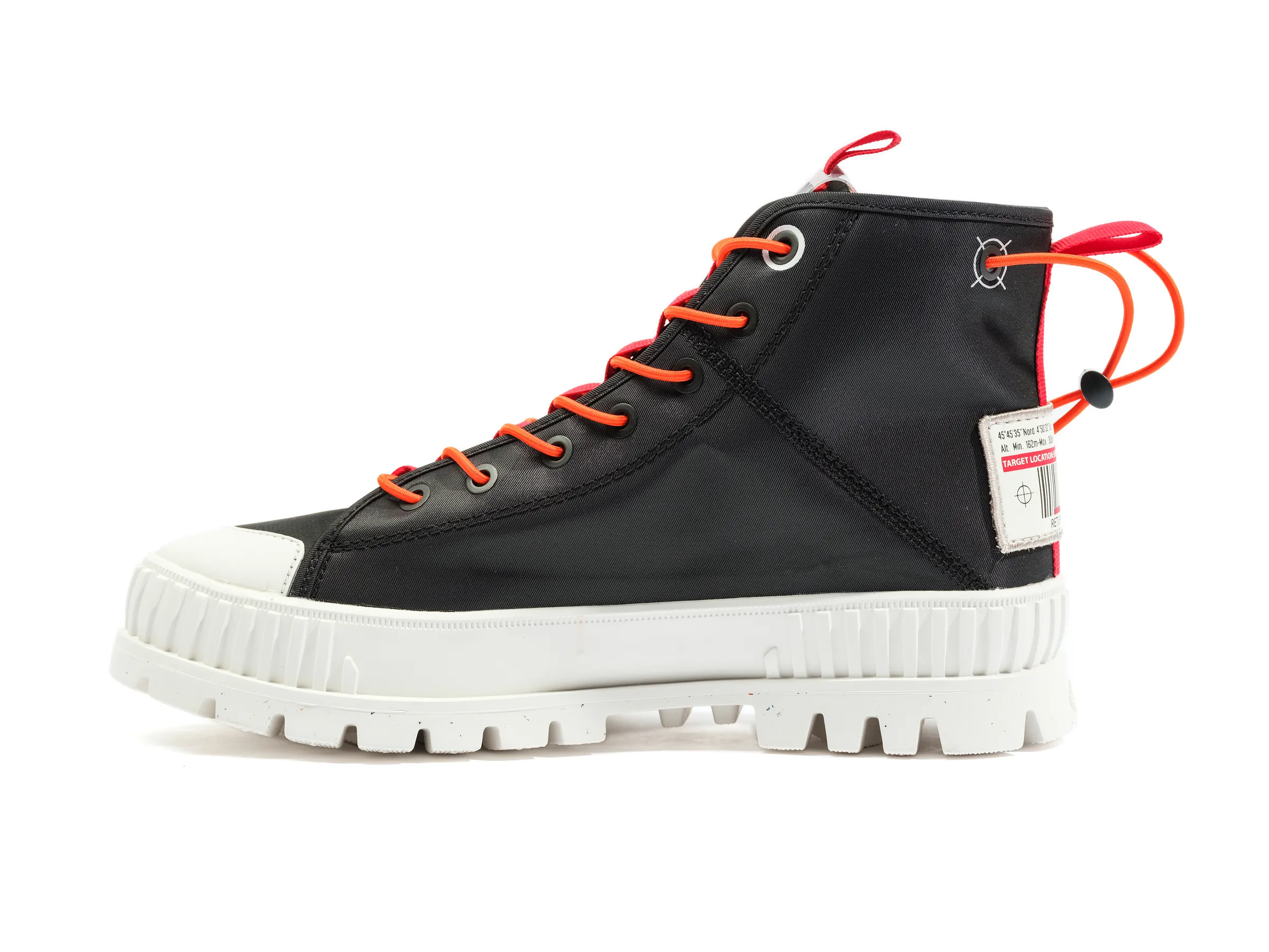 77354-008-M | PALLASHOCK MID TICKET TO EARTH | BLACK/BLACK sold by Palladium Boots product image thumbnail 4